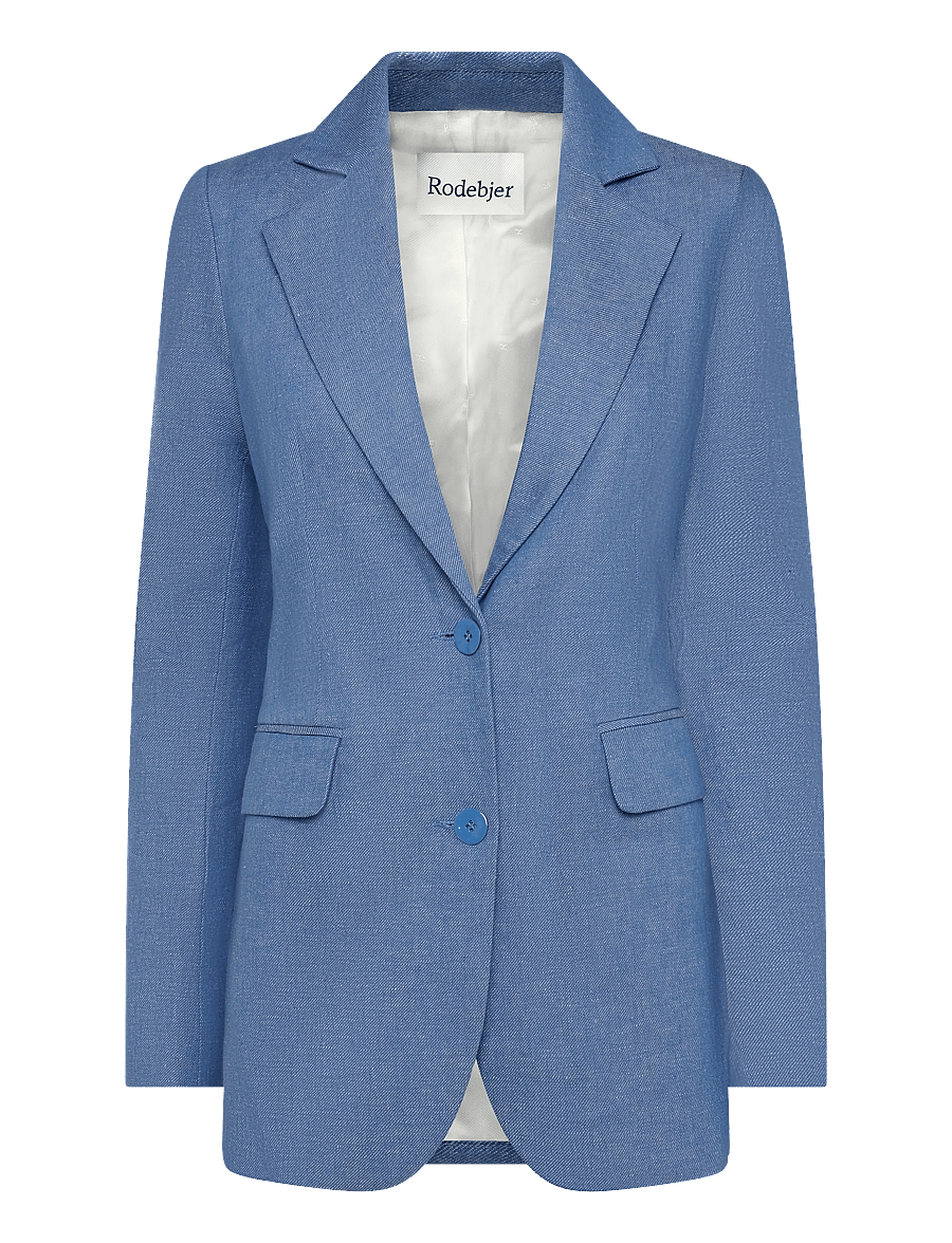 RODEBJER - RODEBJER VIOLA LINO - einreihige blazer - azure blue - 0