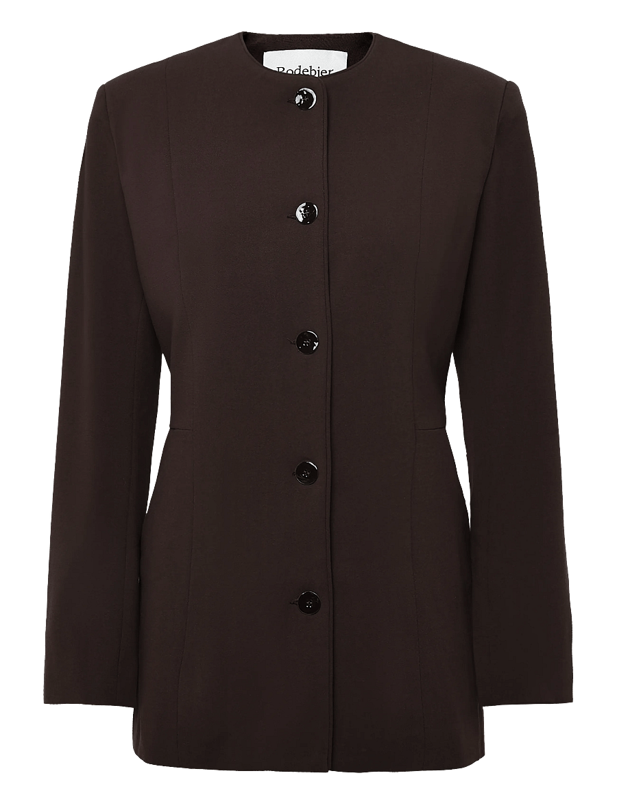 RODEBJER - Rodebjer Ouri - yksiriviset bleiserit - dark coffee - 1