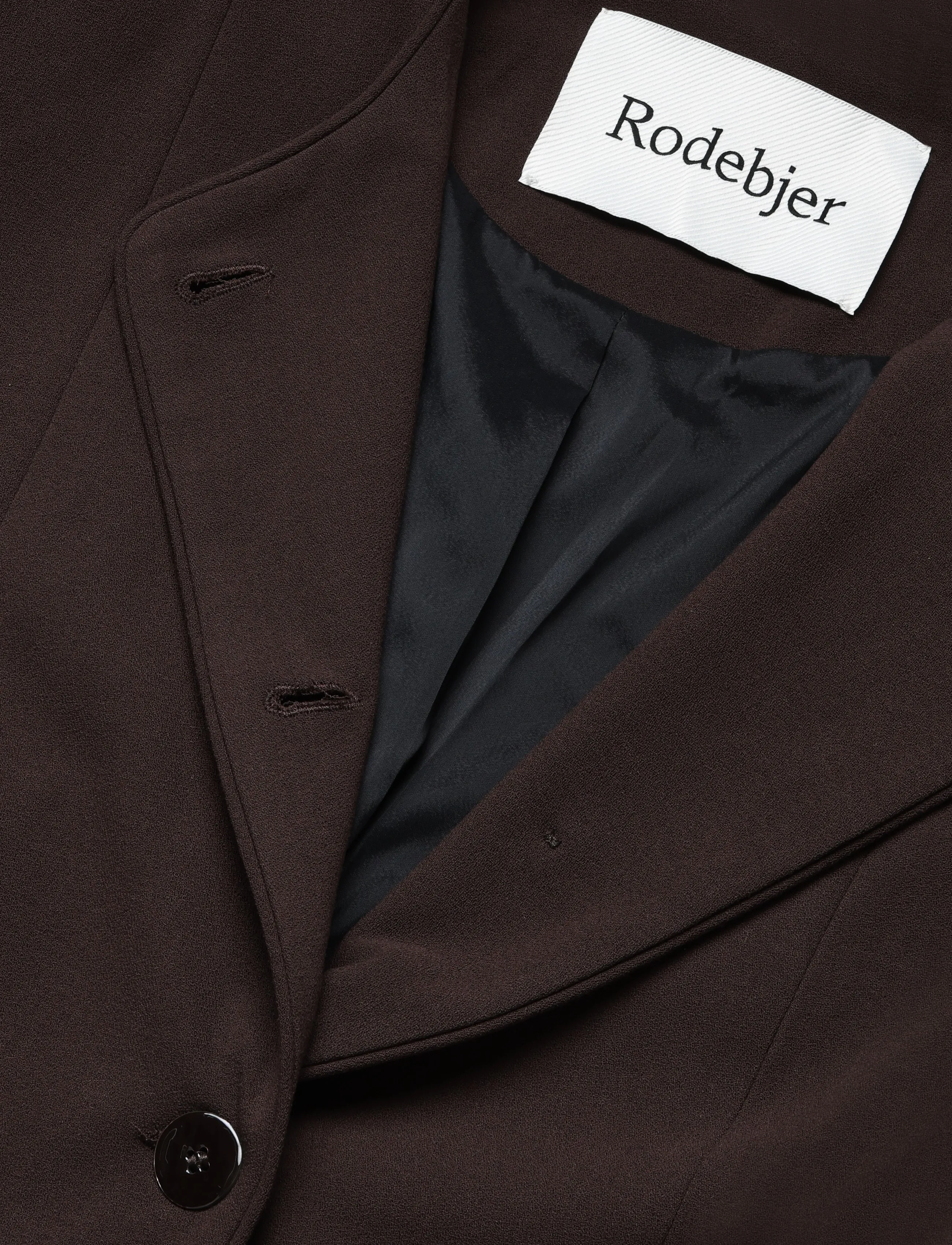 RODEBJER - Rodebjer Ouri - yksiriviset bleiserit - dark coffee - 5