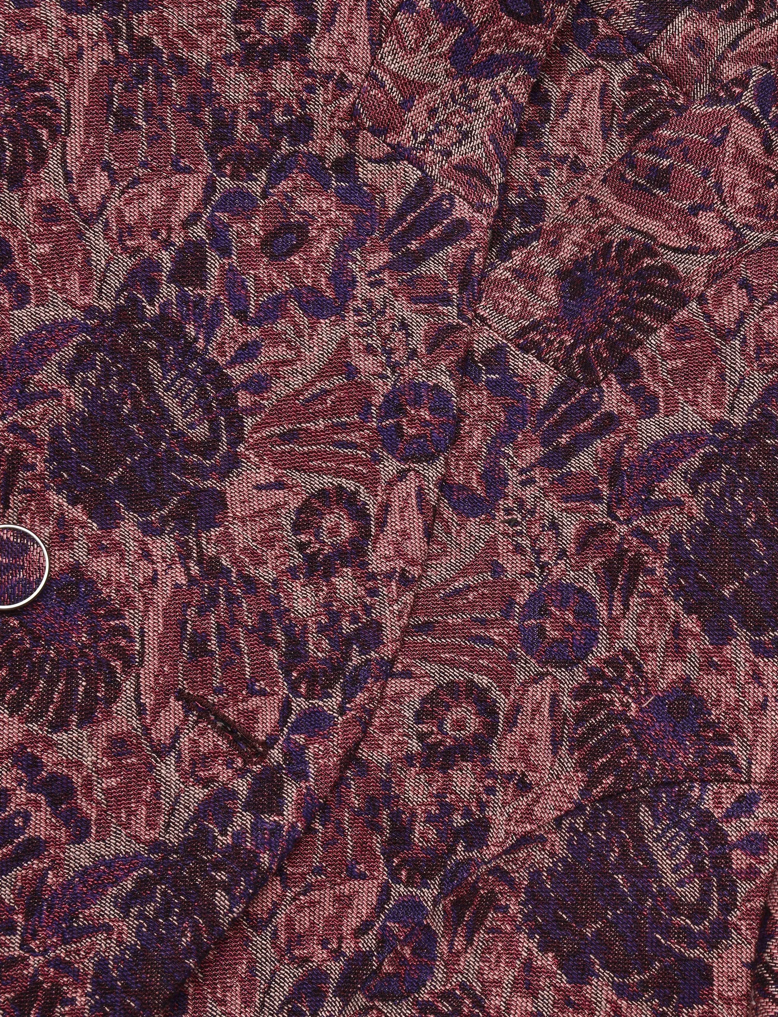 RODEBJER - Rodebjer Seol Opulent Rose - kaherealised pintsakud - grape red - 2