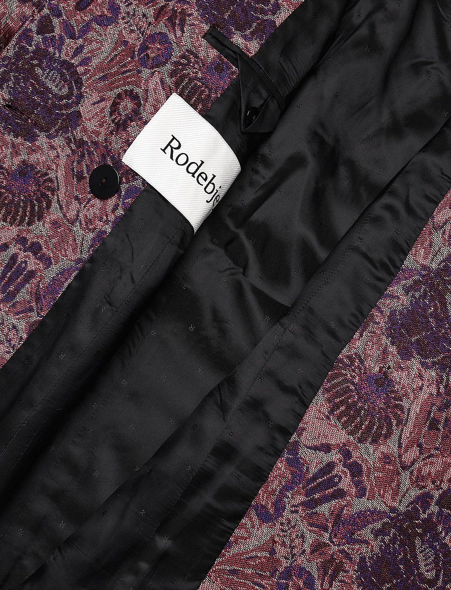 RODEBJER - Rodebjer Seol Opulent Rose - kaherealised pintsakud - grape red - 3