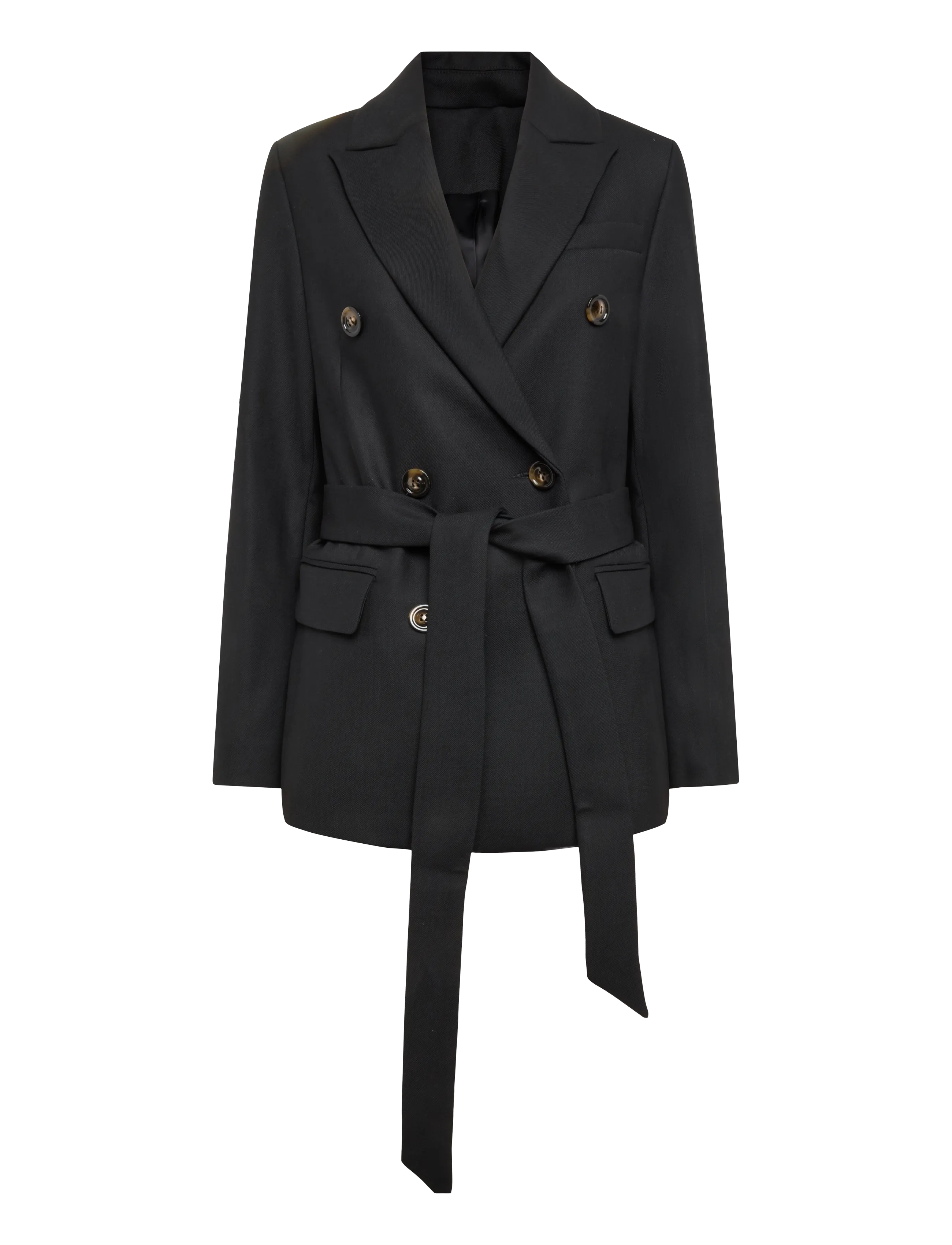 RODEBJER Rodebjer Leah - Blazer mit Gürtel - BLACK / black