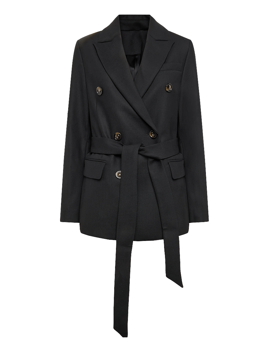 RODEBJER - Rodebjer Leah - belted blazers - black - 1