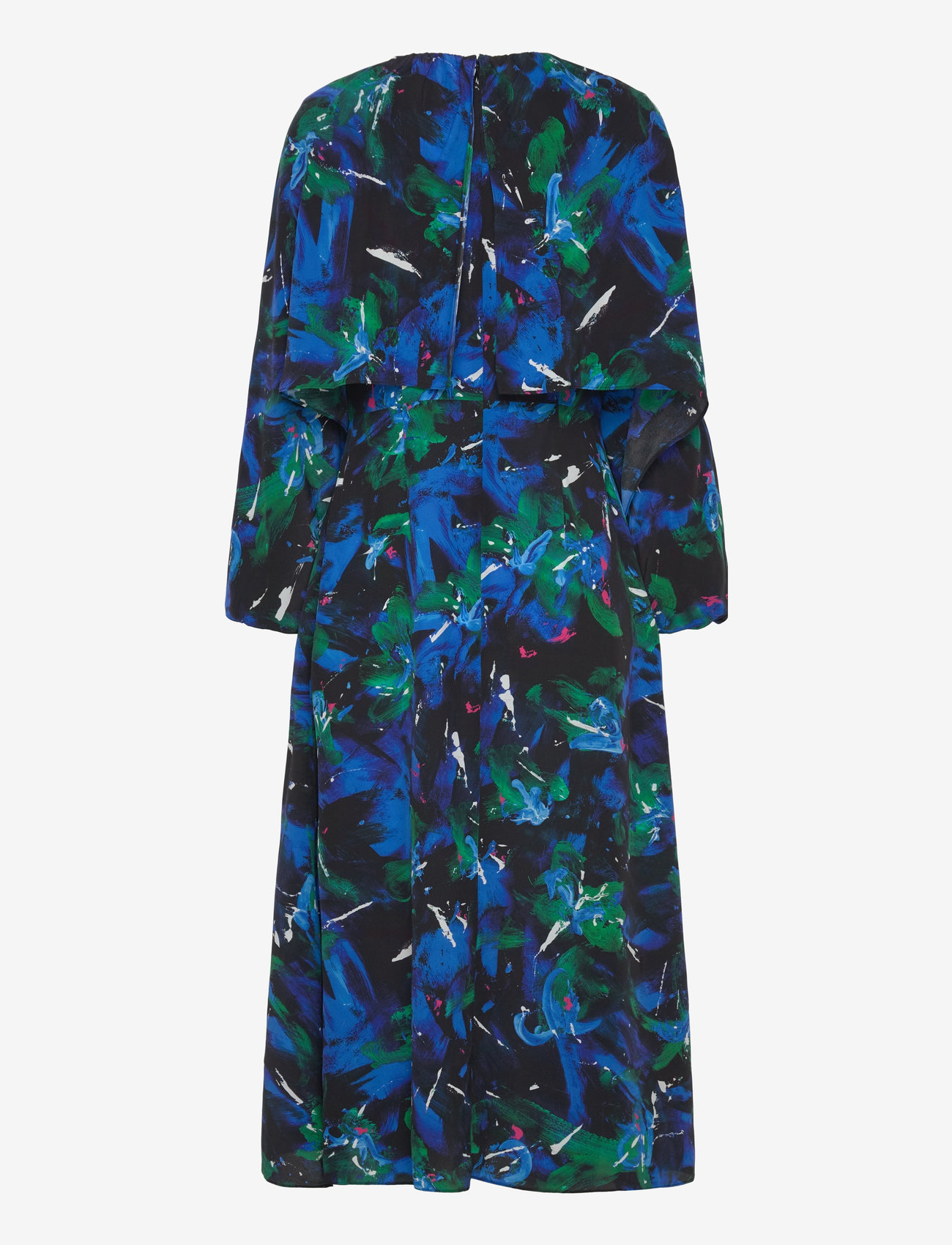 RODEBJER - Rodebjer Ingrid Floral - midikleidid - black/cobalt - 1