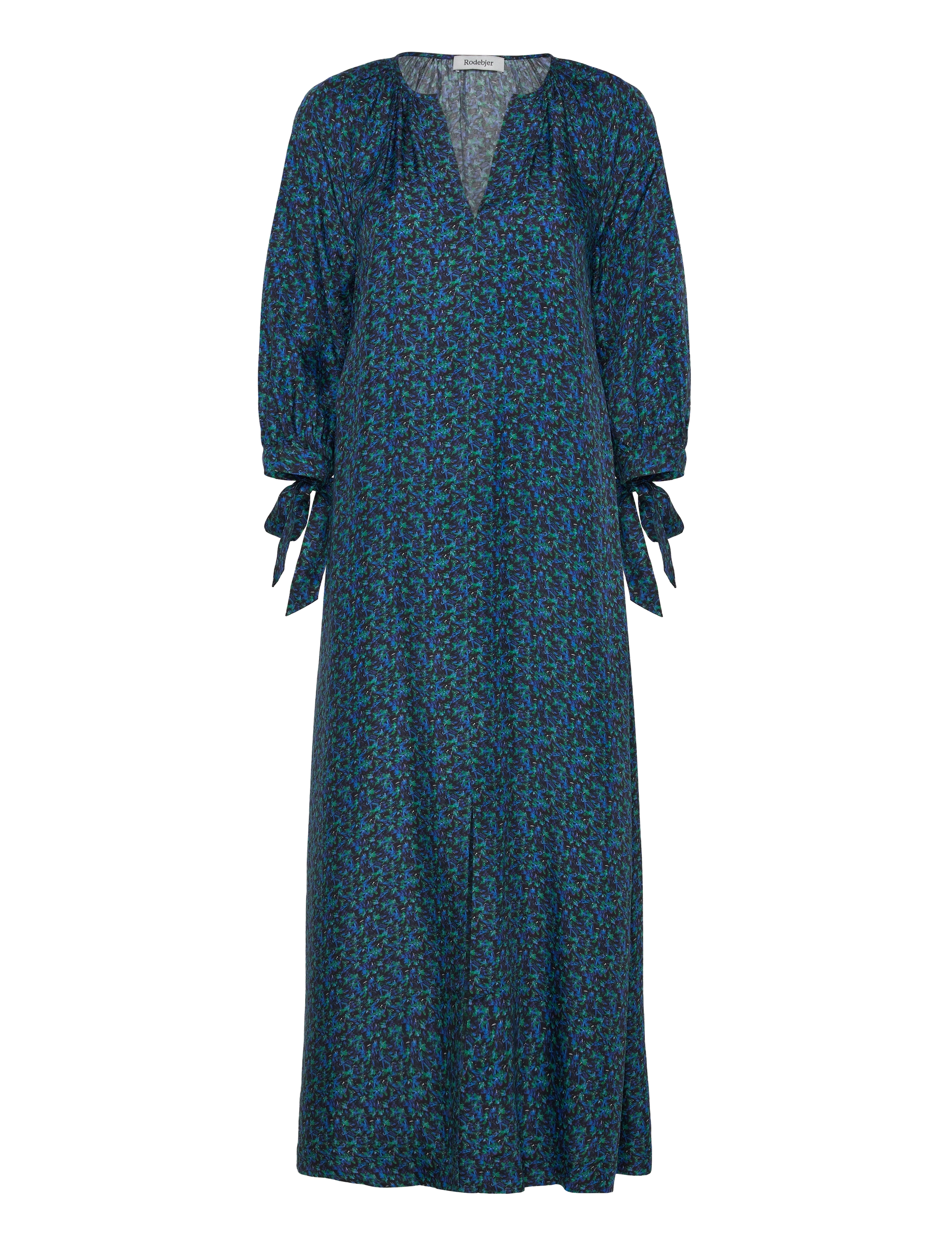 RODEBJER Rodebjer Vendela Floral Navy - XS - Damen