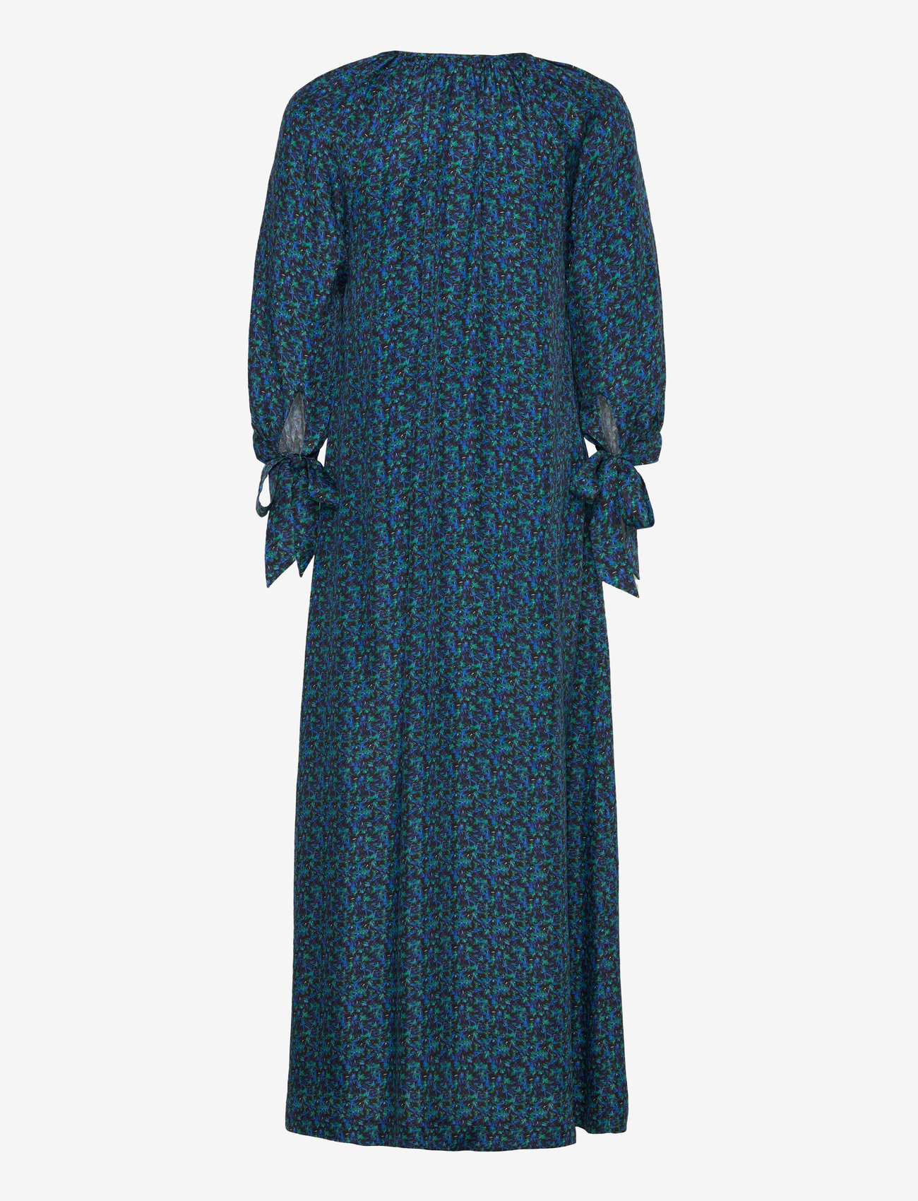 RODEBJER - Rodebjer Vendela Floral - sommerkleider - black/cobalt - 1