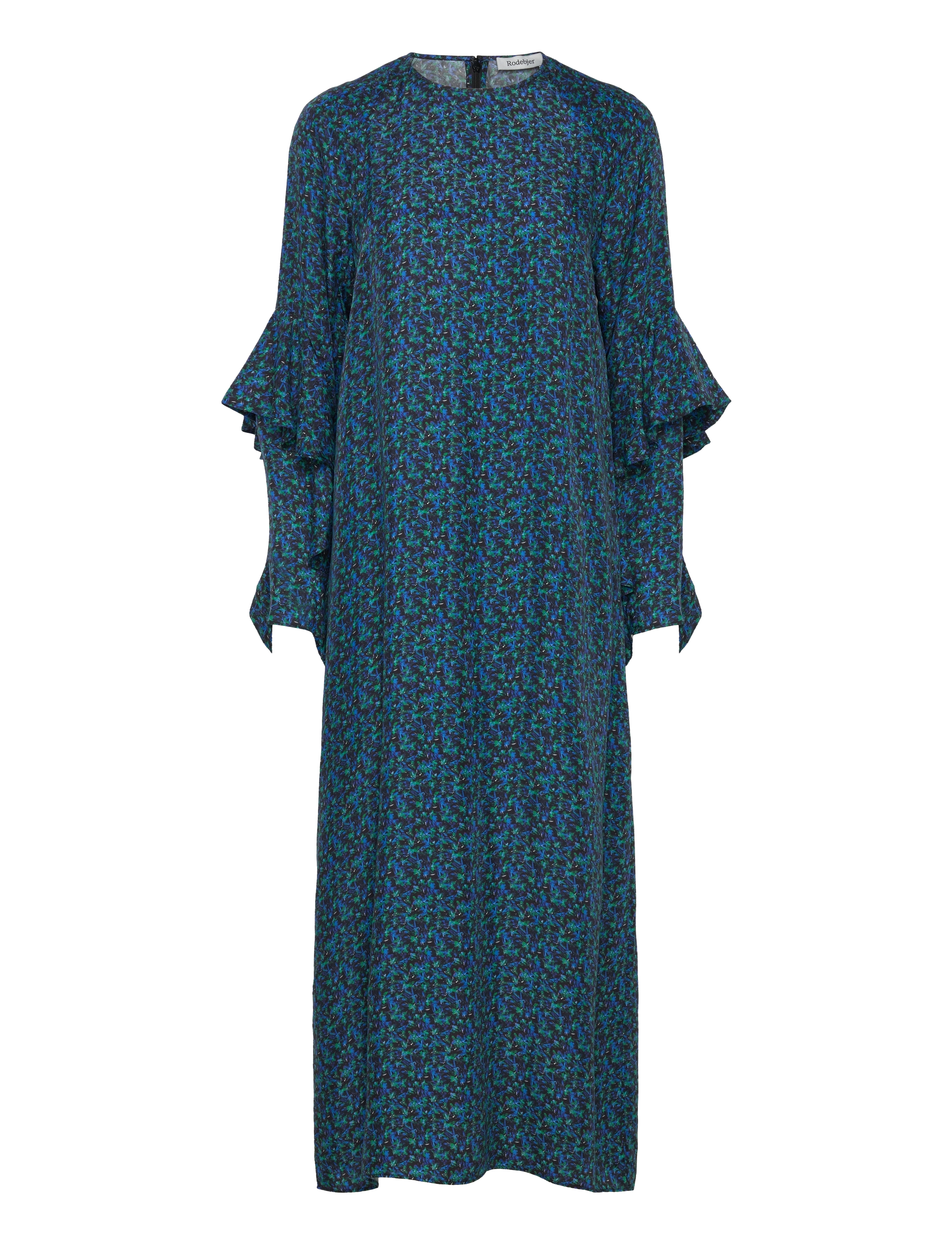 RODEBJER Rodebjer Louisiana Floral Blau - XS - Damen