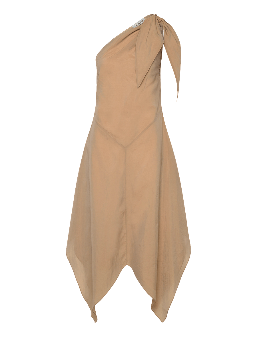 RODEBJER - Rodebjer Spring Crinkled - sommerkjoler - tannin - 0