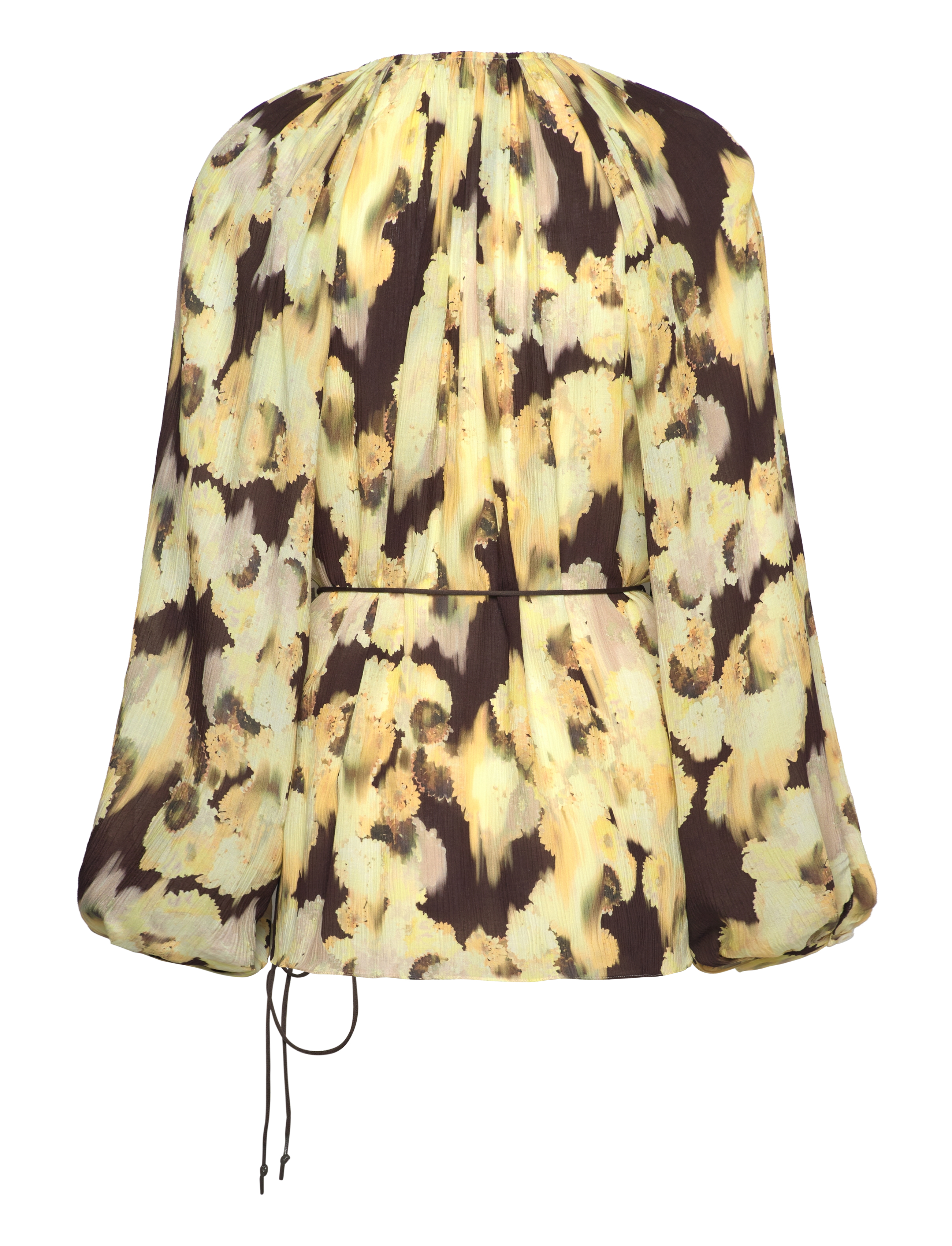 RODEBJER - Rodebjer Bee Blurry Silk - blurry flower brown - 1