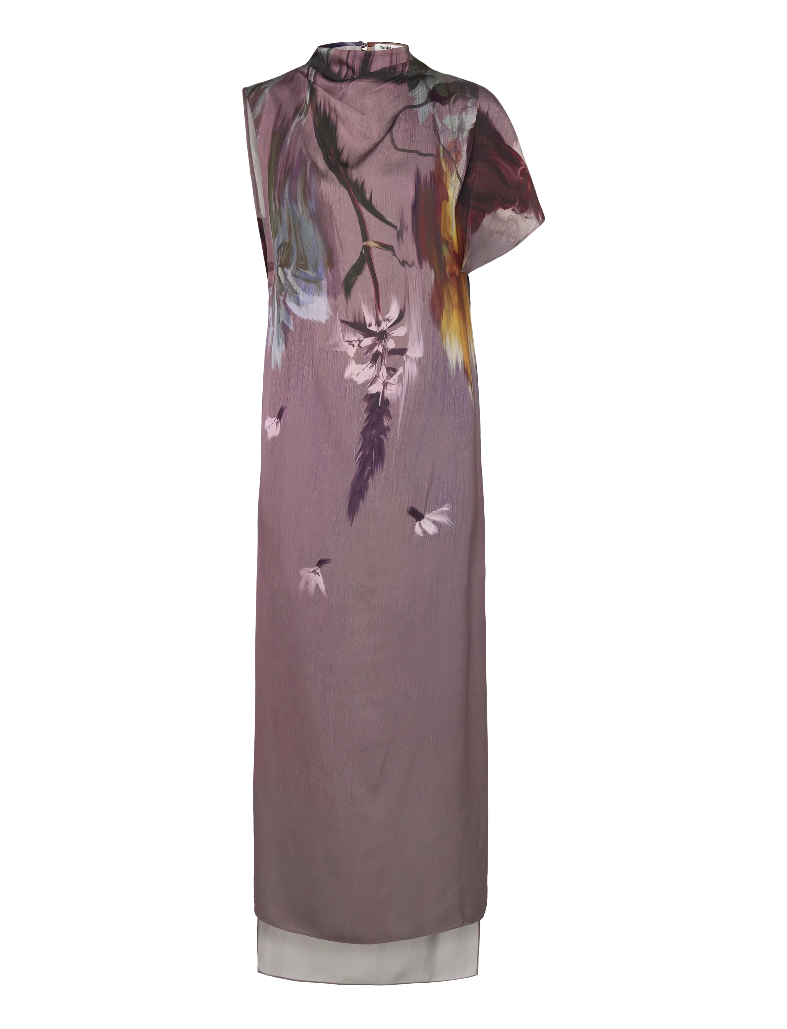 RODEBJER RODEBJER ALANA FLOWER - Kjoler - MOONSCAPE PURPLE / purple