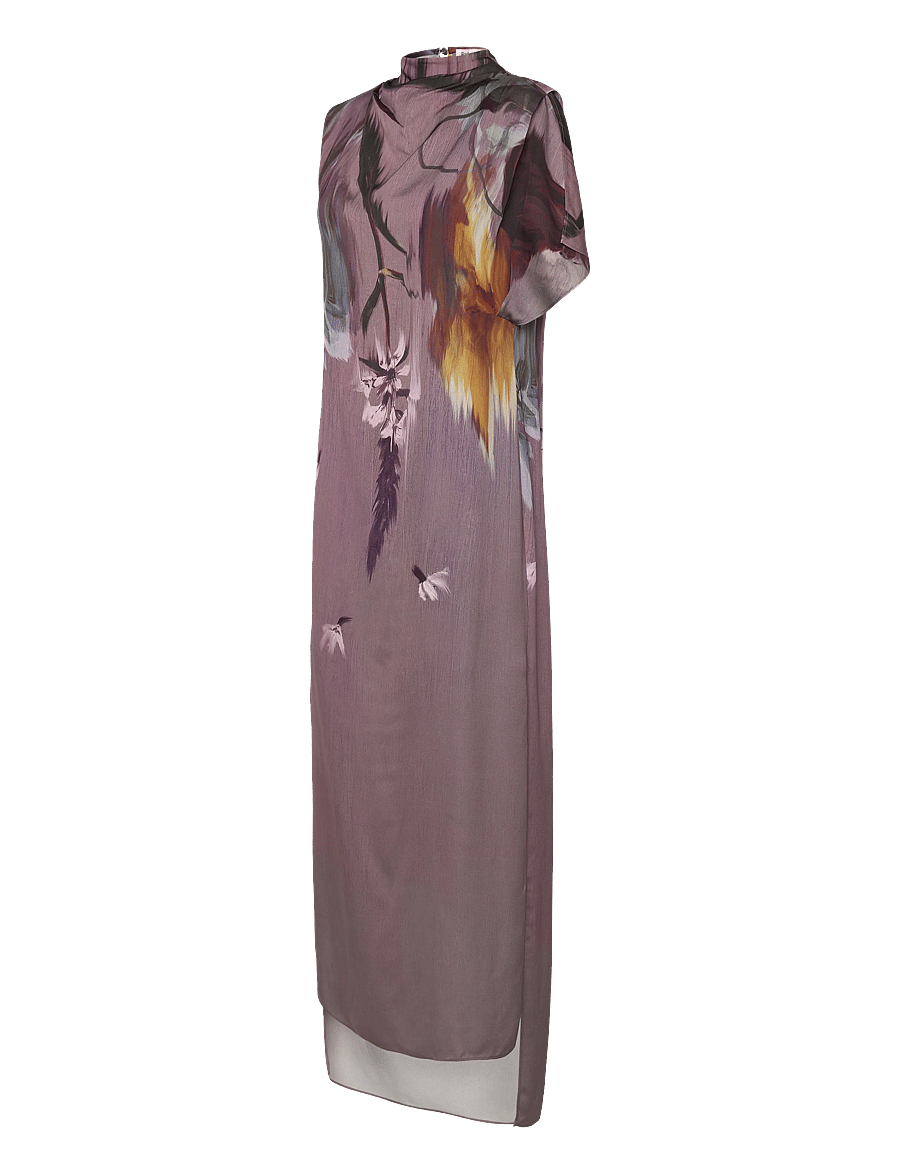 RODEBJER - RODEBJER ALANA FLOWER - suvekleidid - moonscape purple - 2