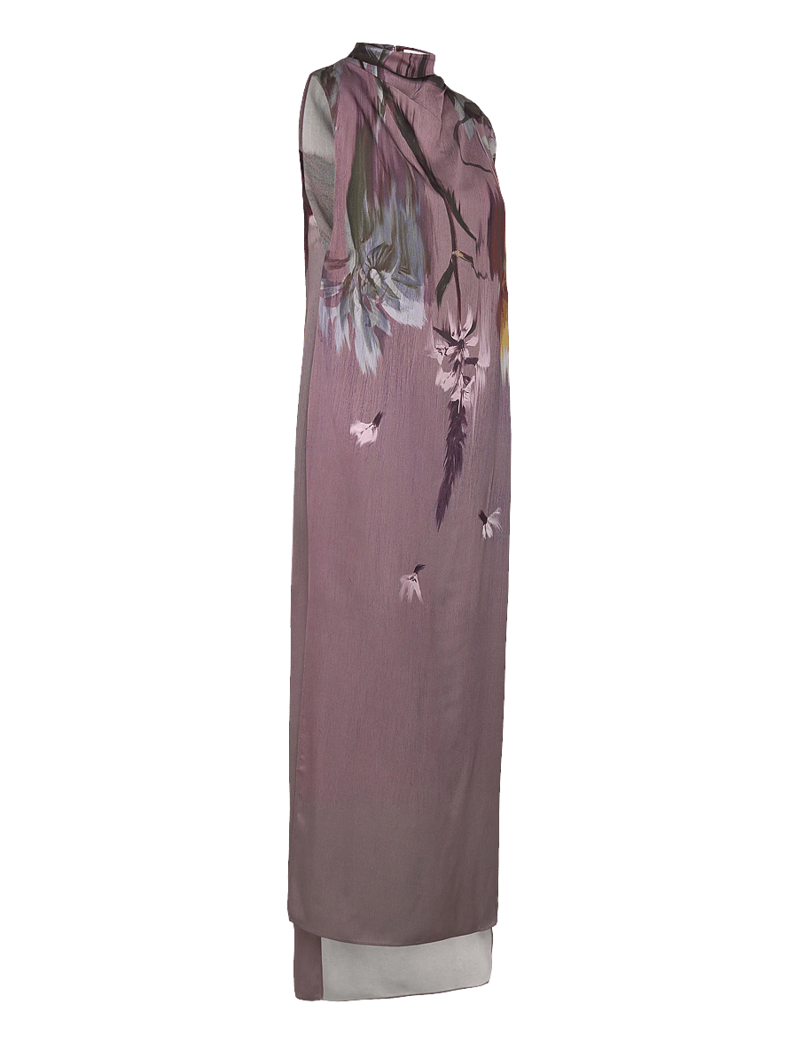 RODEBJER - RODEBJER ALANA FLOWER - suvekleidid - moonscape purple - 3
