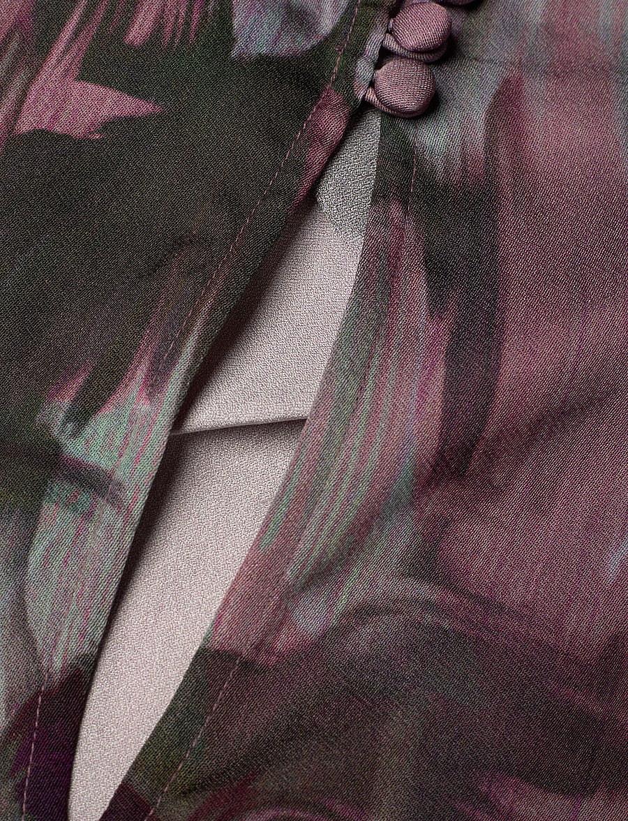 RODEBJER - RODEBJER ALANA FLOWER - suvekleidid - moonscape purple - 5