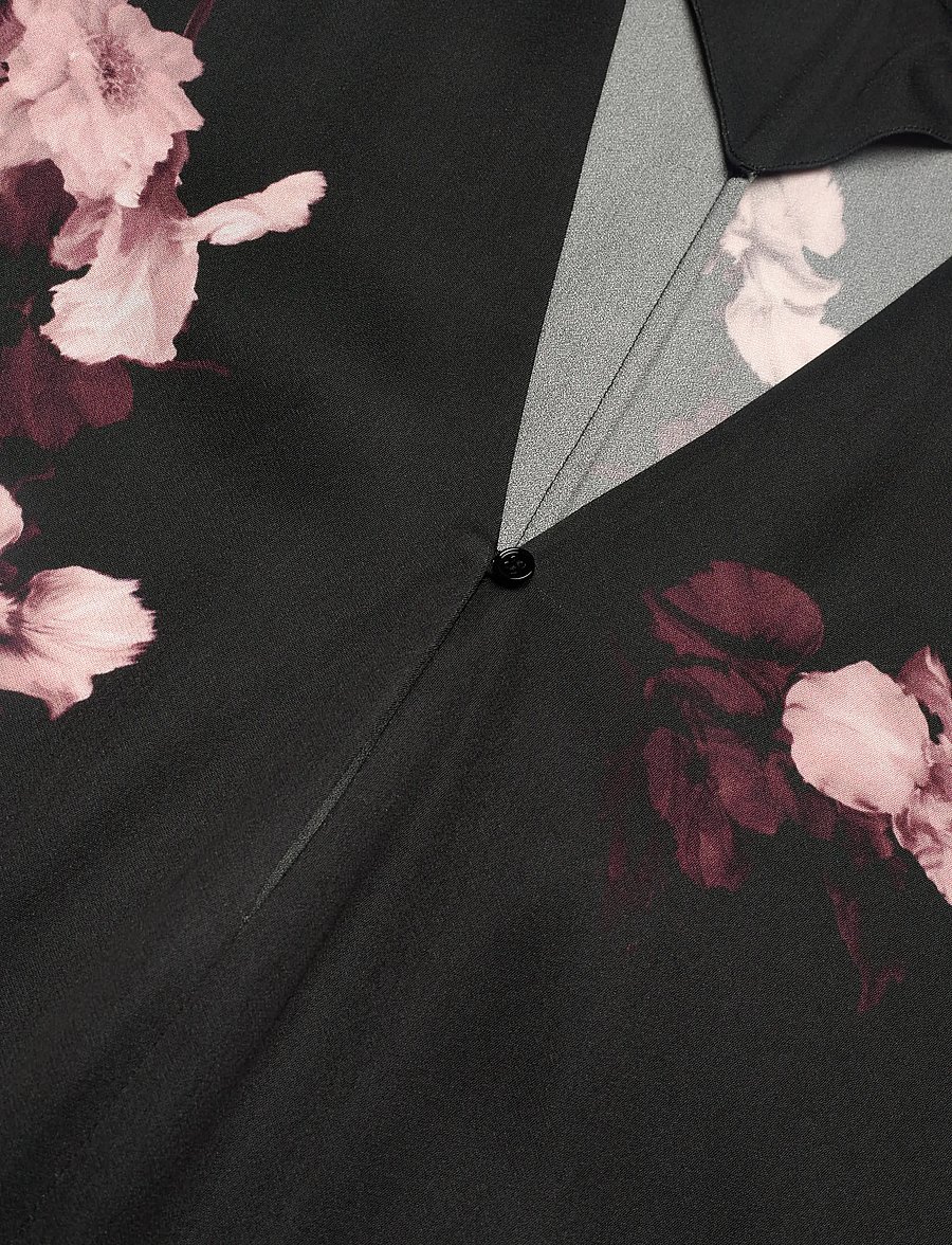 RODEBJER - RODEBJER GLORY BOUQUET CHINE - long sleeved blouses - wine/black - 2