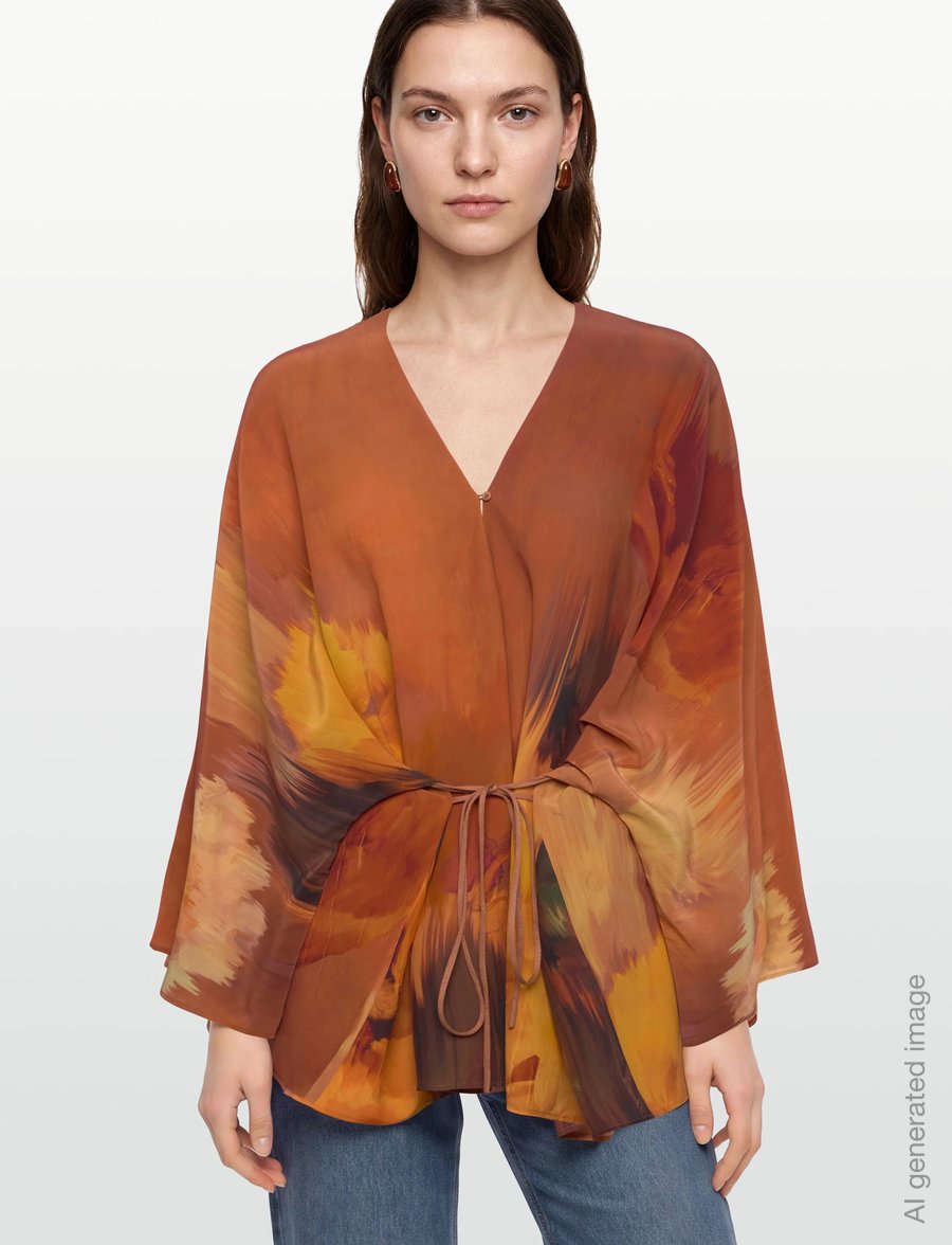 RODEBJER - RODEBJER GLORY MEADOW - long sleeved blouses - marigold - 3