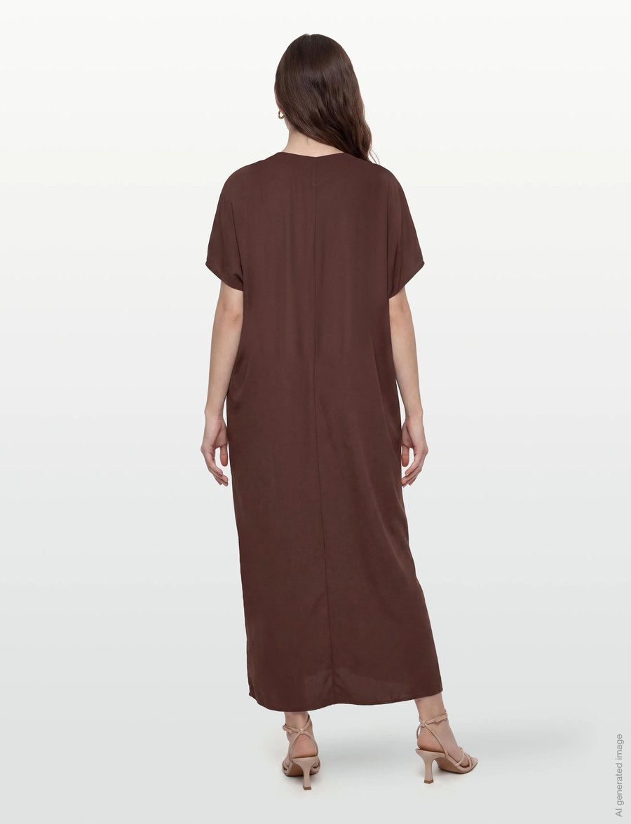 RODEBJER - Rodebjer Kimberly CDC - maxikleider - chicory coffee - 4