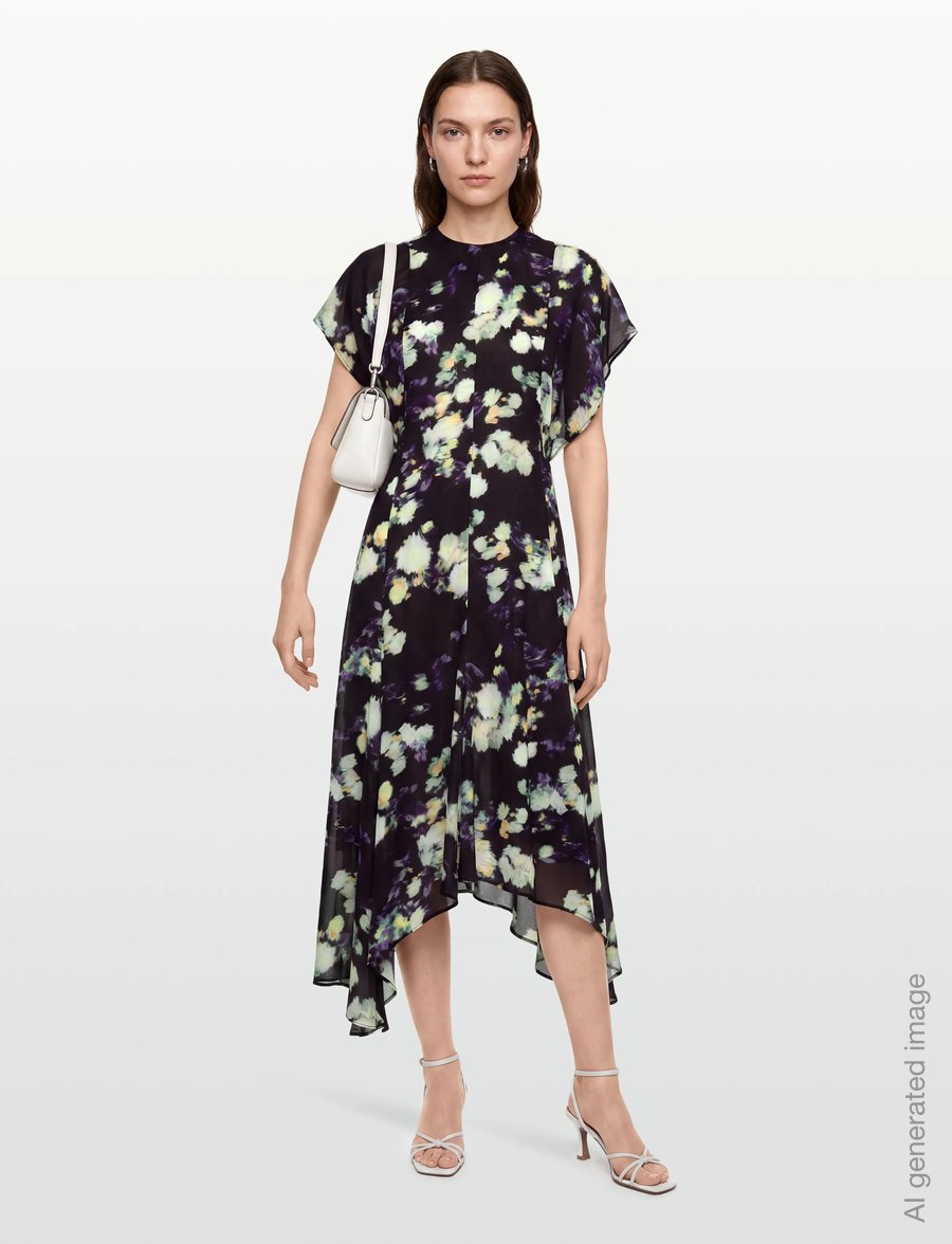 RODEBJER - Rodebjer Lottie Rosie - midi dresses - gardenia lavender - 0