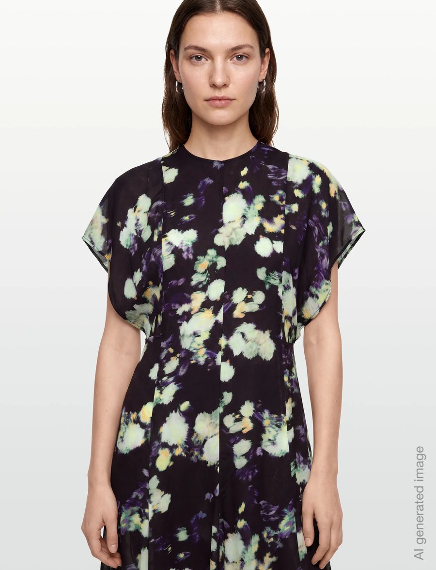 RODEBJER - Rodebjer Lottie Rosie - midi dresses - gardenia lavender - 3