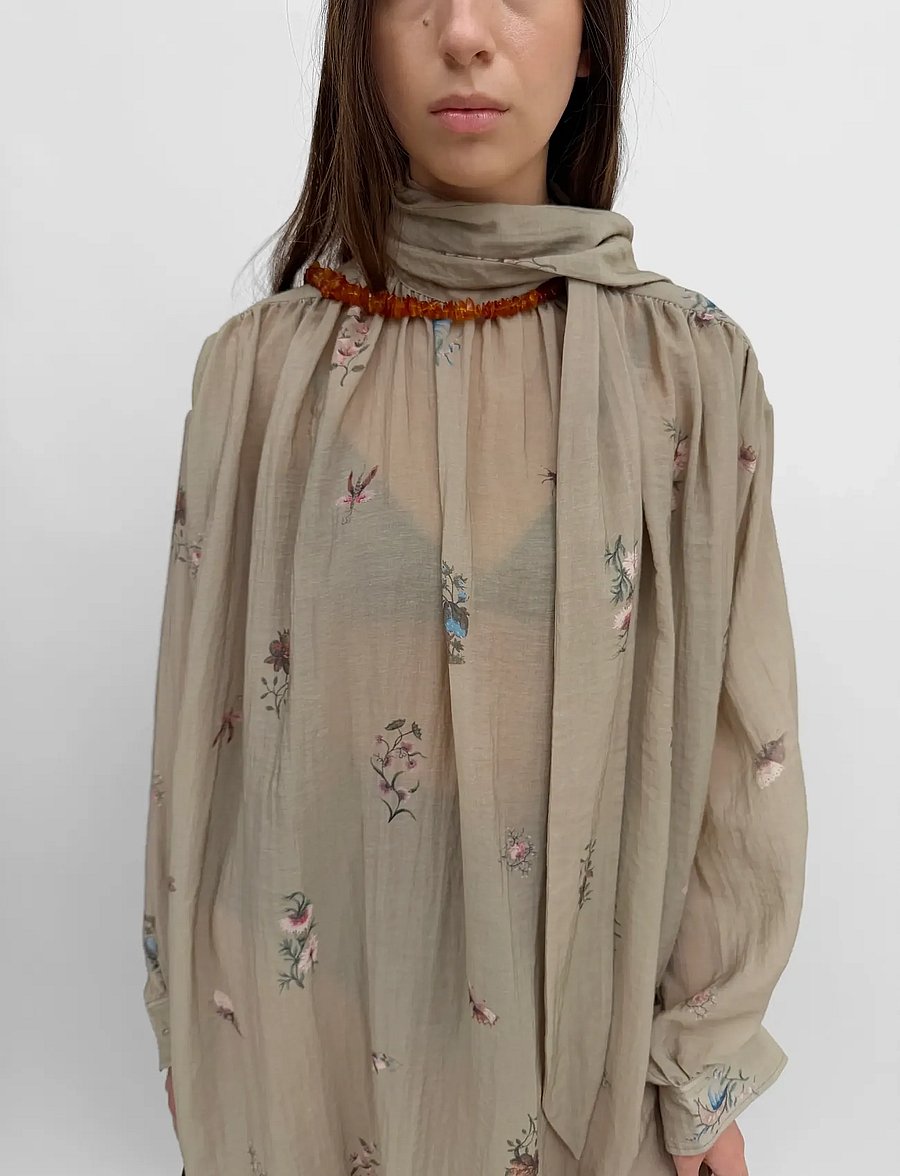 RODEBJER - Rodebjer Pisco Duchess - beige multi - 4