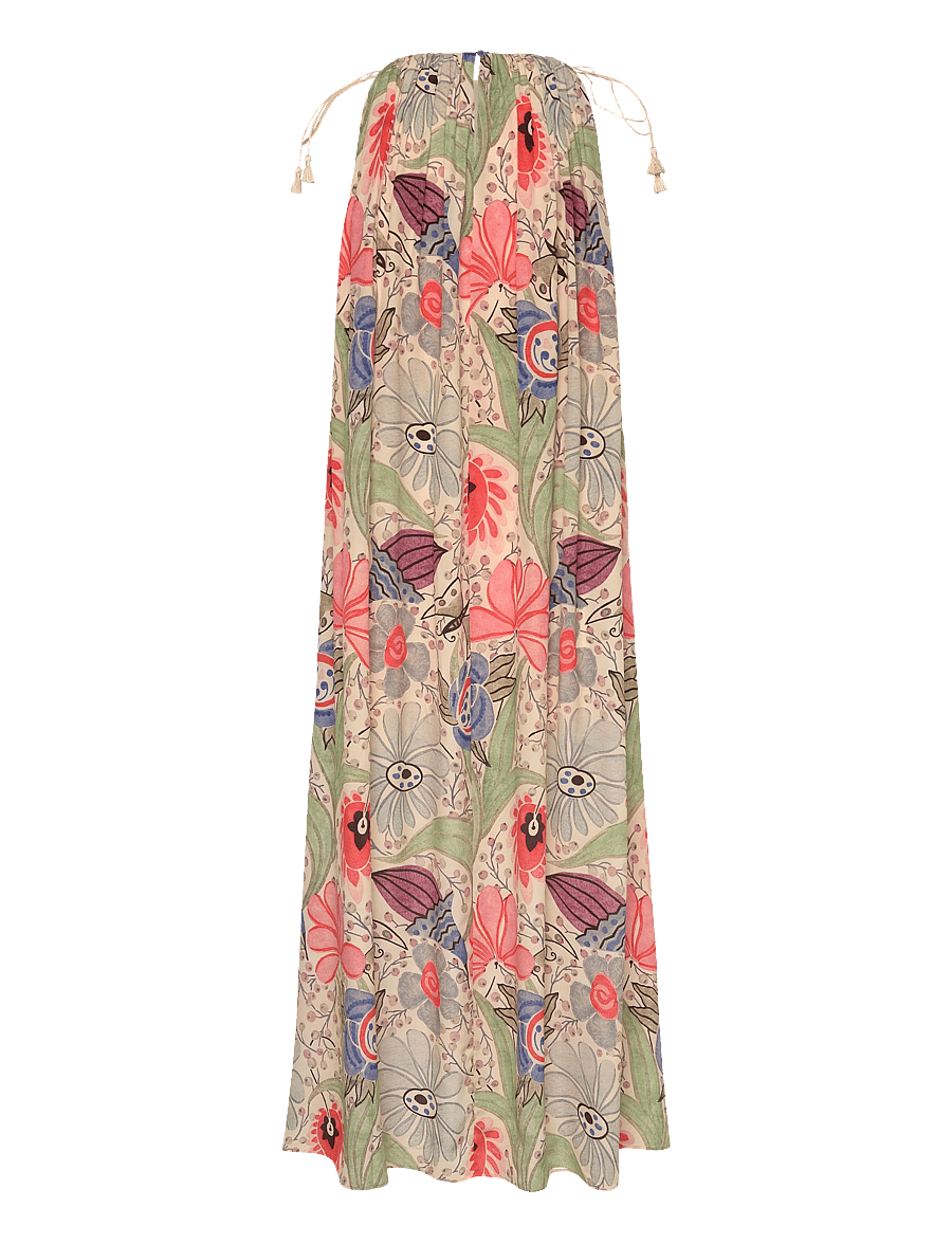 RODEBJER - Rodebjer Lobelia Ducharne - sommerkleider - coral multi - 2