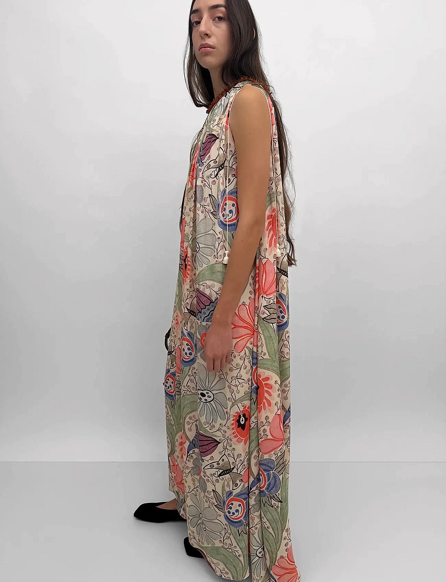 RODEBJER - Rodebjer Lobelia Ducharne - sommerkleider - coral multi - 3