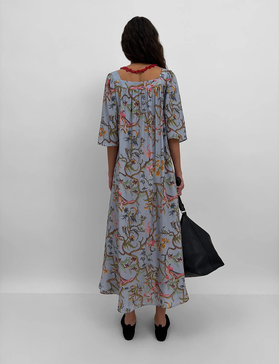 RODEBJER - RODEBJER SALEM TRAILING - zomerjurken - blue multi - 3