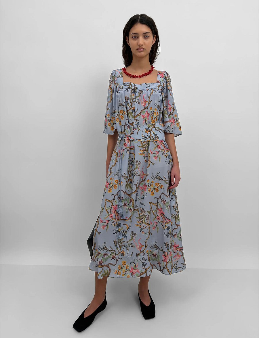 RODEBJER - RODEBJER SALEM TRAILING - zomerjurken - blue multi - 4