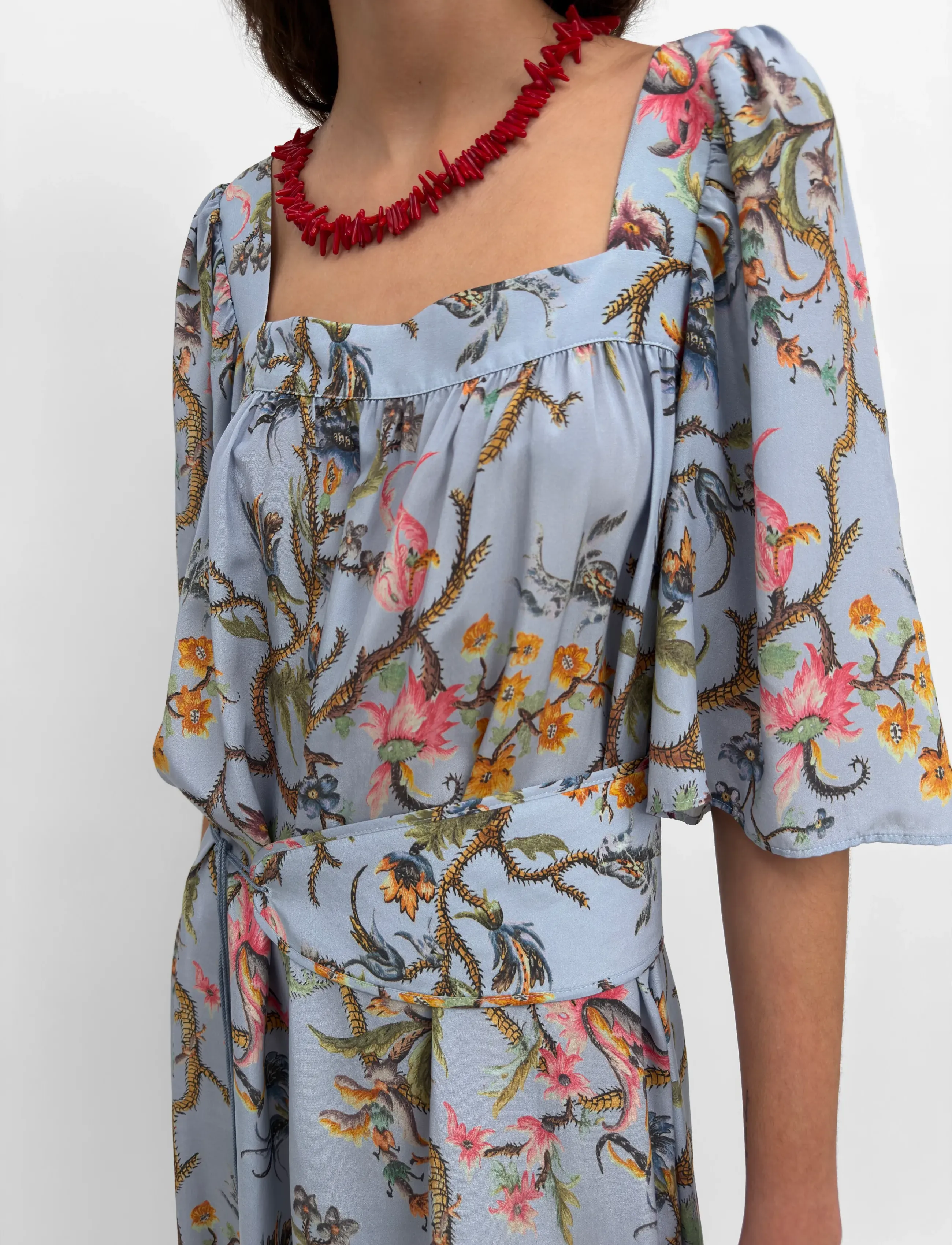 RODEBJER - Rodebjer Salem Trailing - zomerjurken - blue multi - 5