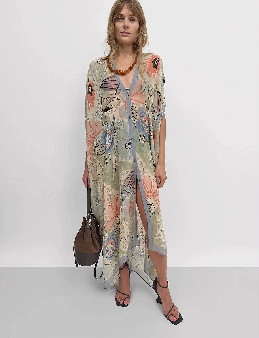 RODEBJER - RODEBJER AGAVE DUCHARNE - sommerkleider - coral multi - 0