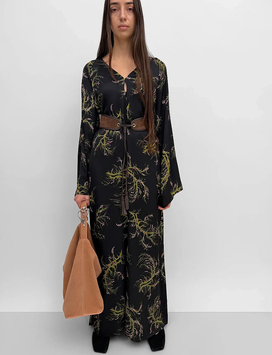 RODEBJER - Rodebjer Jayden Seaweed - maxikleider - black/olive - 0