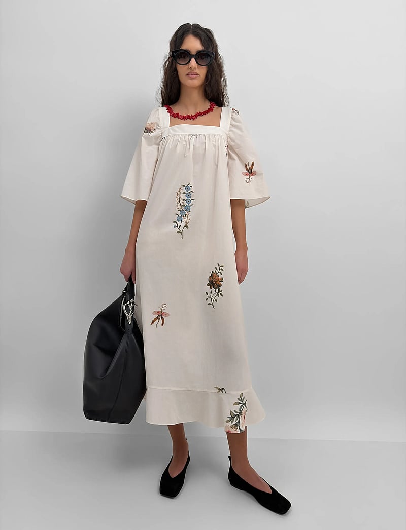 RODEBJER - Rodebjer Salem Duchess - midikleider - cream multi - 0