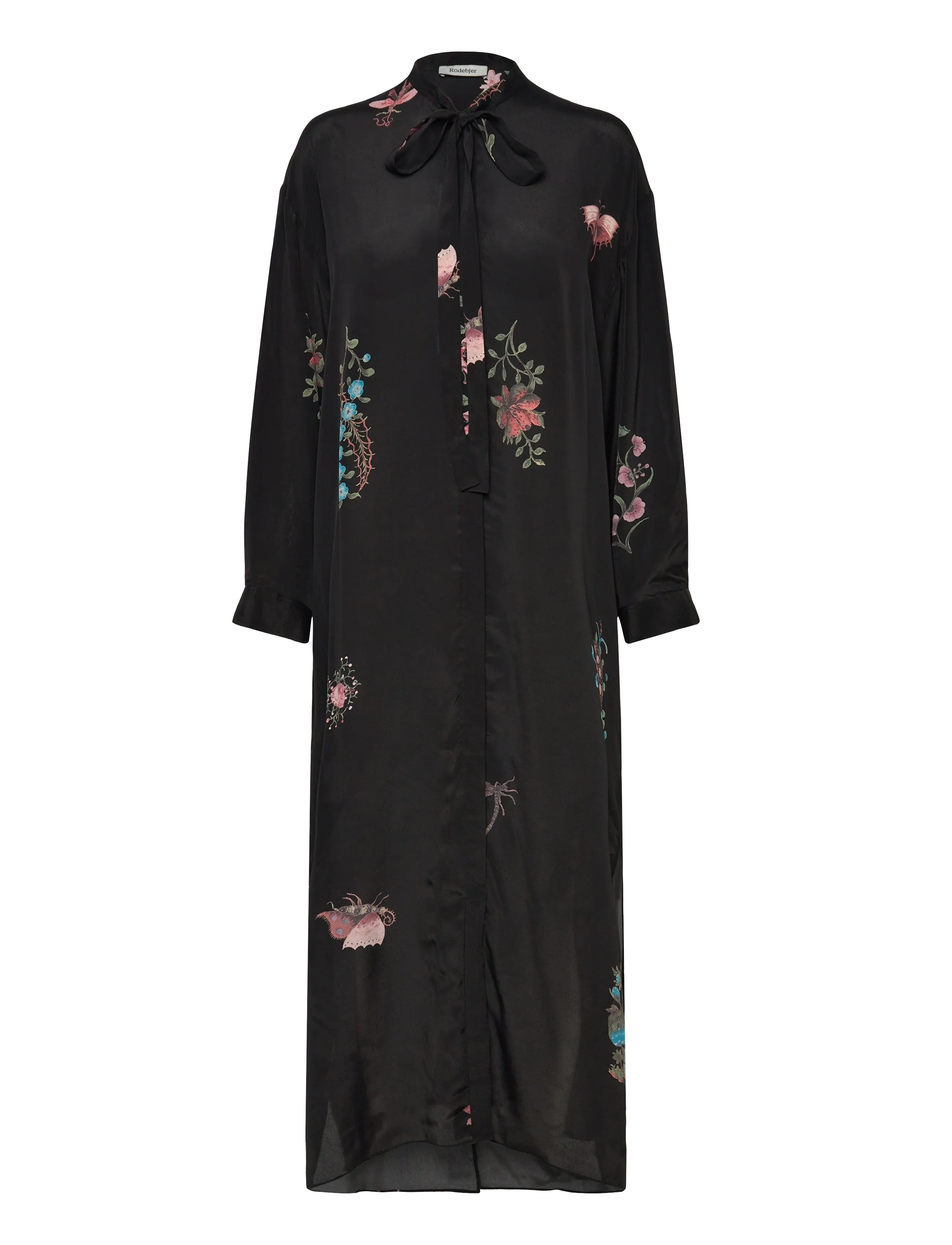 RODEBJER Rodebjer Martini Duchess - Kleider - BLACK MULTI / black