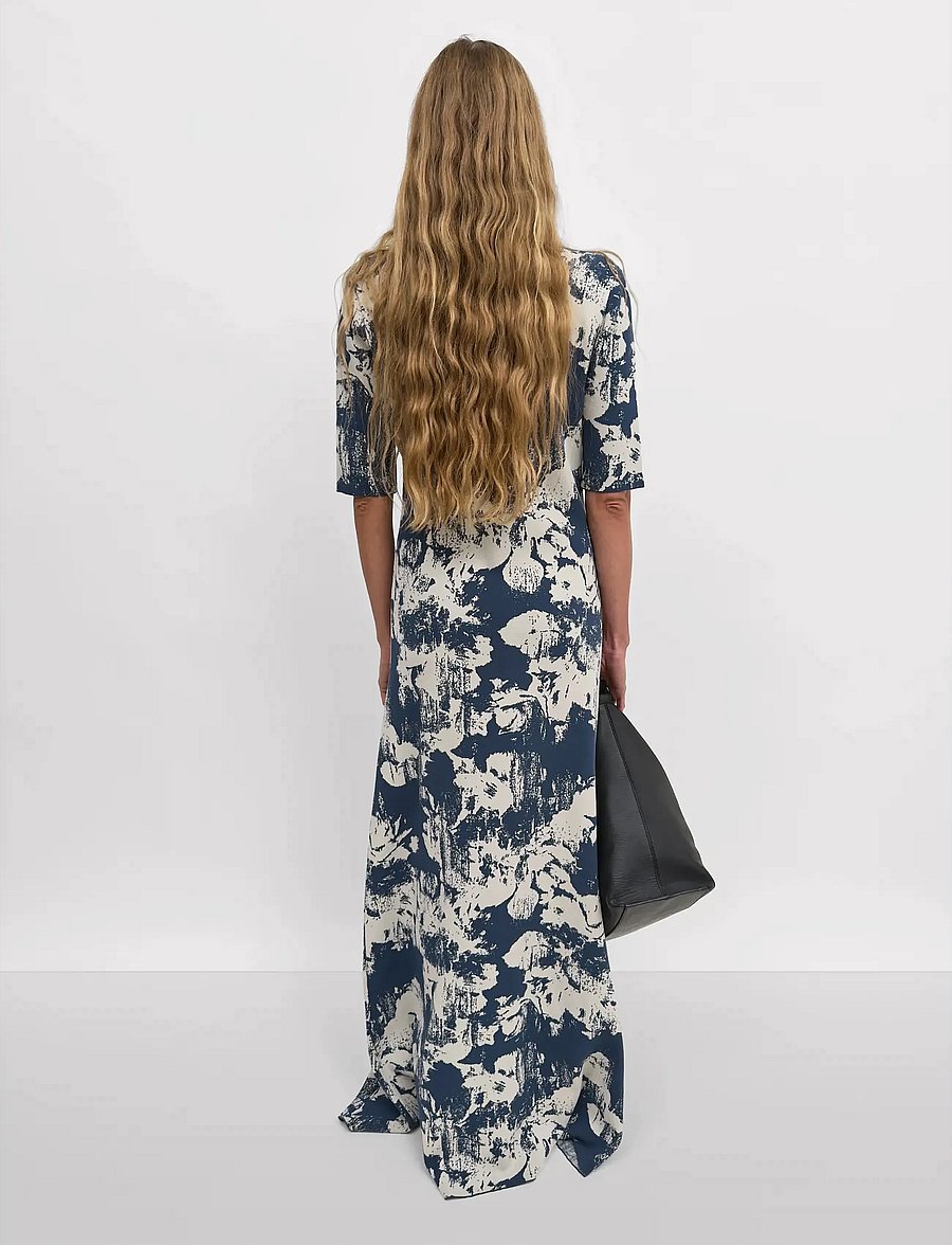 RODEBJER - RODEBJER CLOVER DENIM FLOWER - maxiklänningar - navy/sand - 3