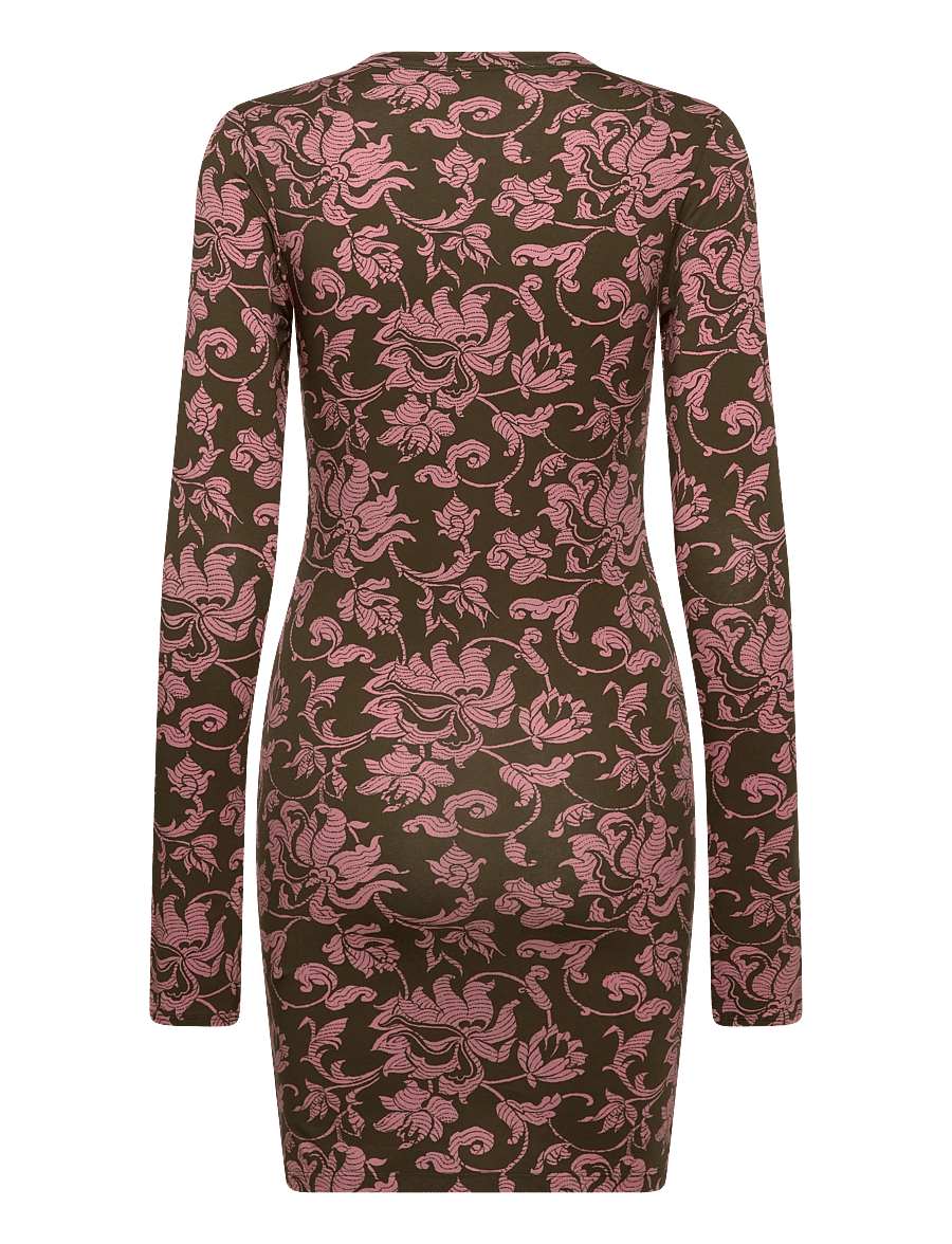 RODEBJER - Rodebjer Kiara Dress French Lily - olive/pink - 1