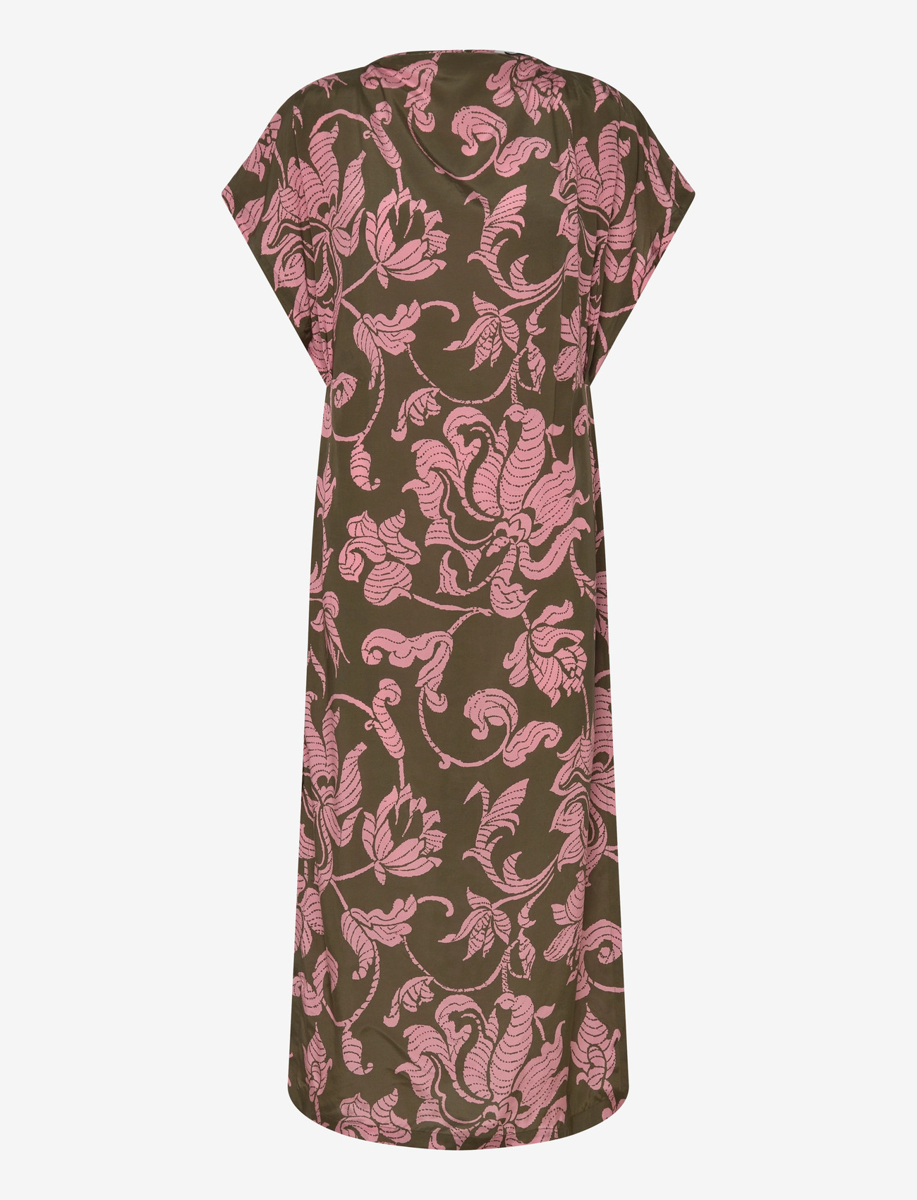 RODEBJER - Rodebjer Amalfi French Lily - maxi kjoler - olive/pink - 1