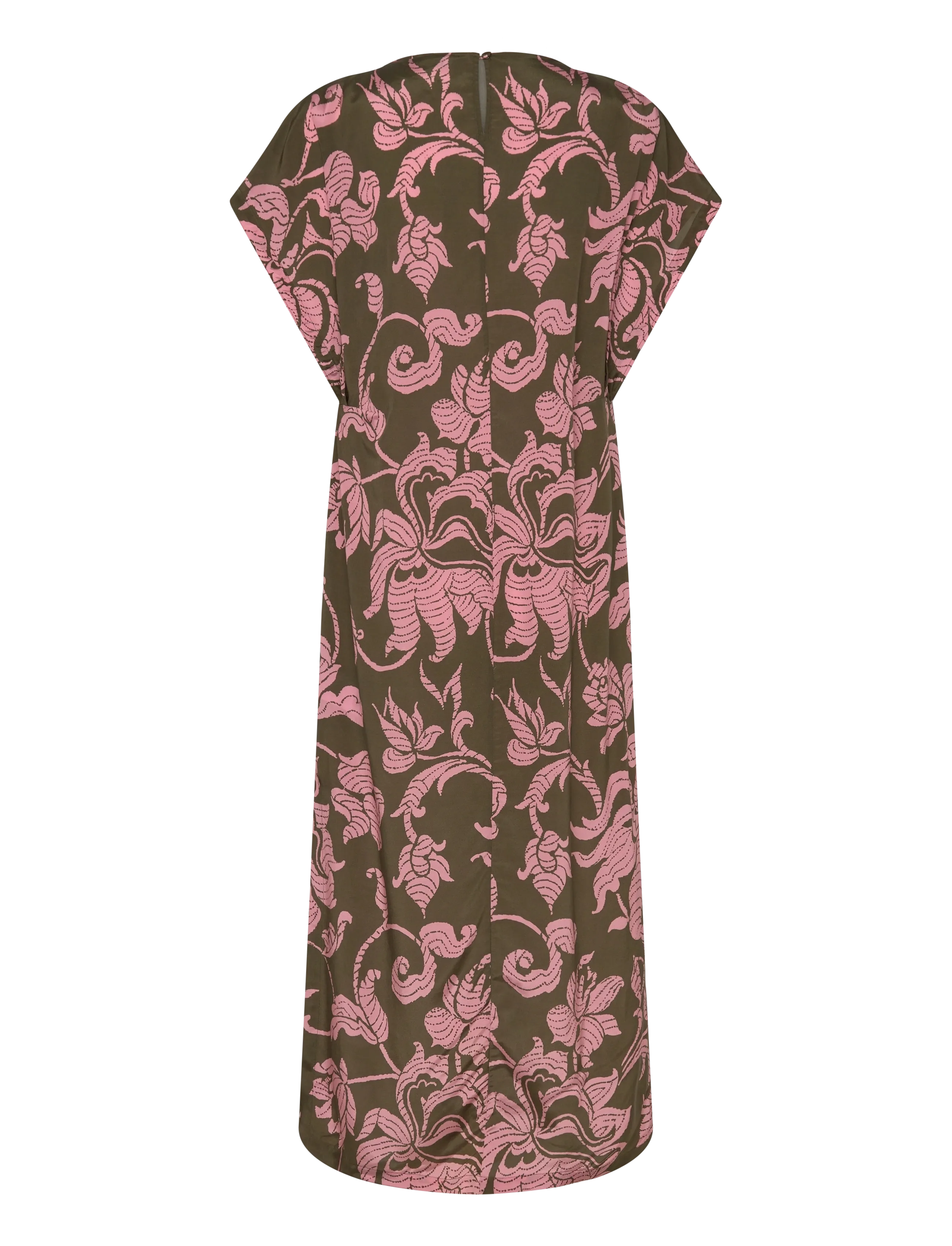 RODEBJER - Rodebjer Amalfi French Lily - maksikleidid - olive/pink - 2