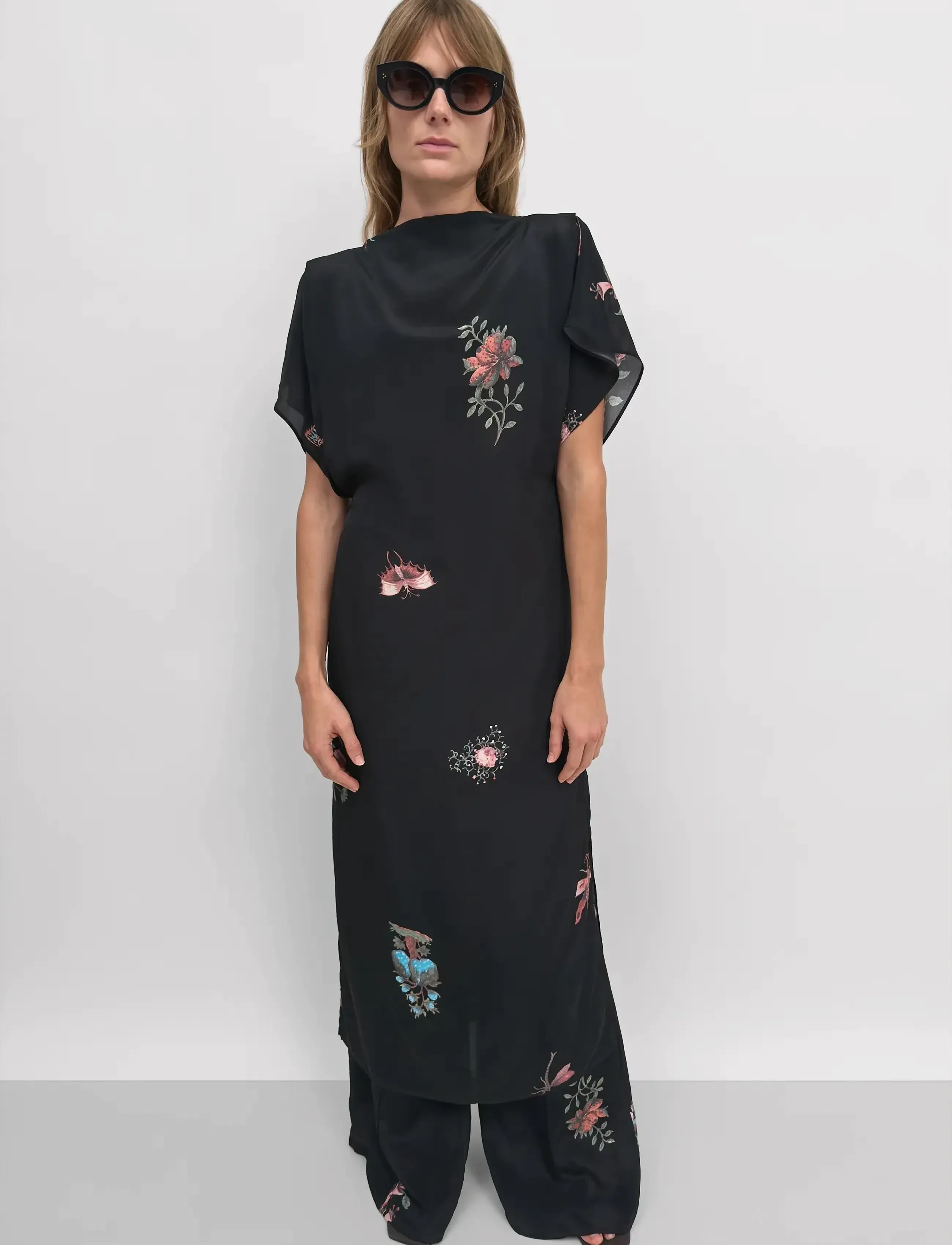 RODEBJER Rodebjer Amalfi Duchess - Riided - BLACK MULTI / black