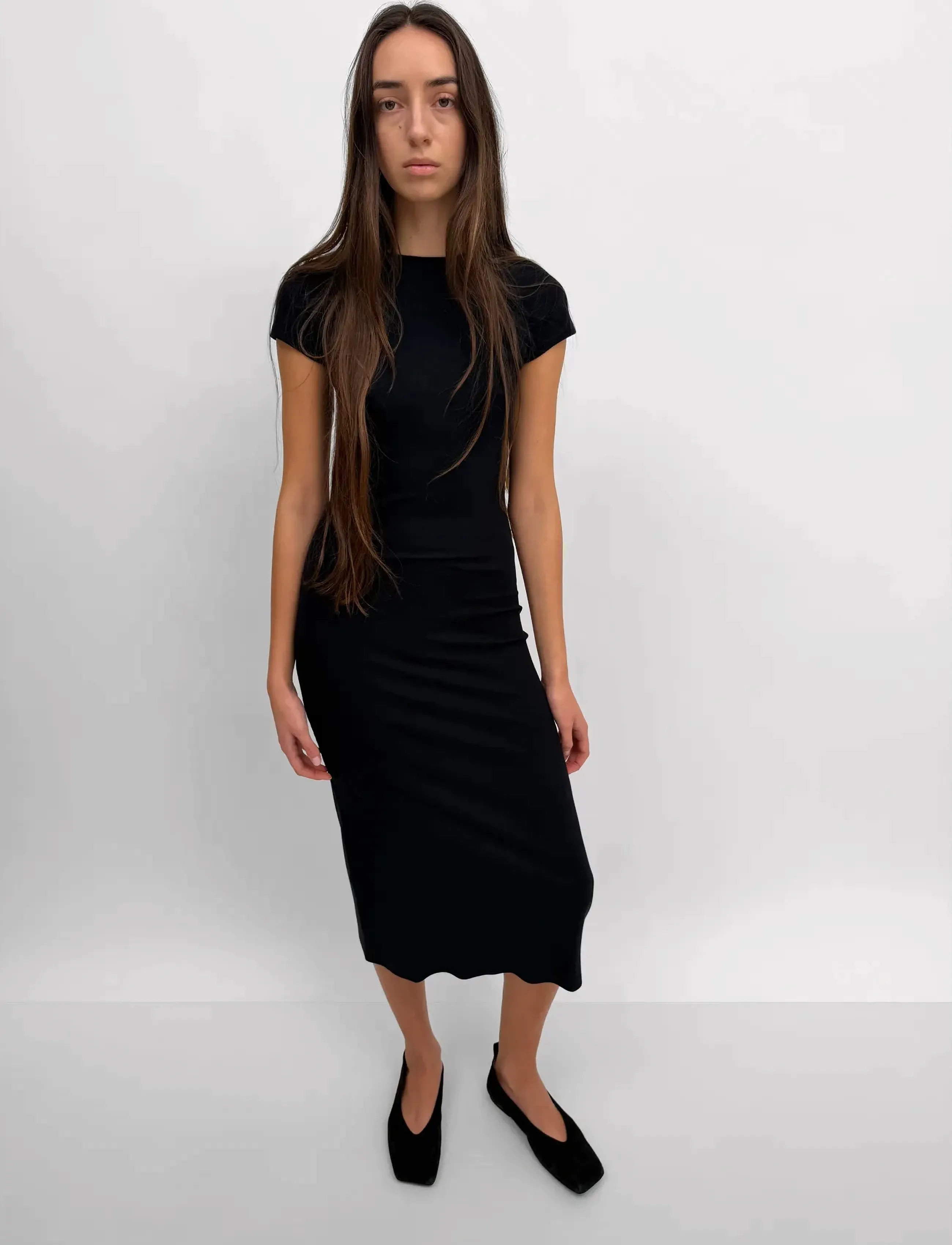 RODEBJER Rodebjer Otta Dress, L, Black, Designere > Bodycon Dresses, Dame