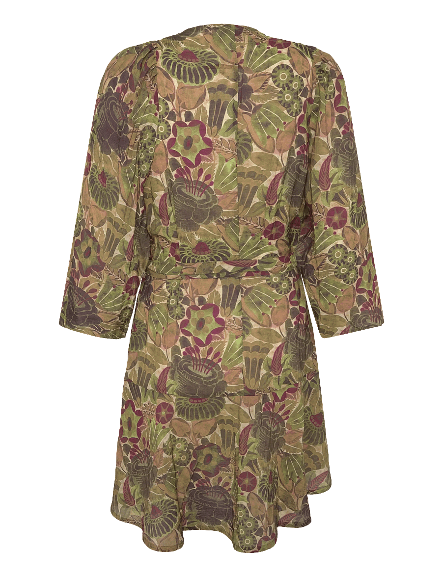 RODEBJER - Rodebjer Milia Airy Prt - hõlmikkleidid - opulent rose green - 2