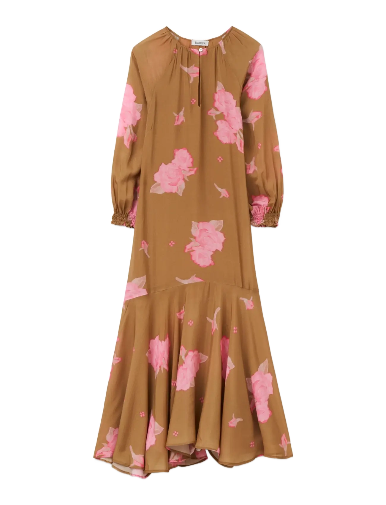 RODEBJER - Rodebjer Wyn Print - maxiklänningar - spaced rose nougat - 1