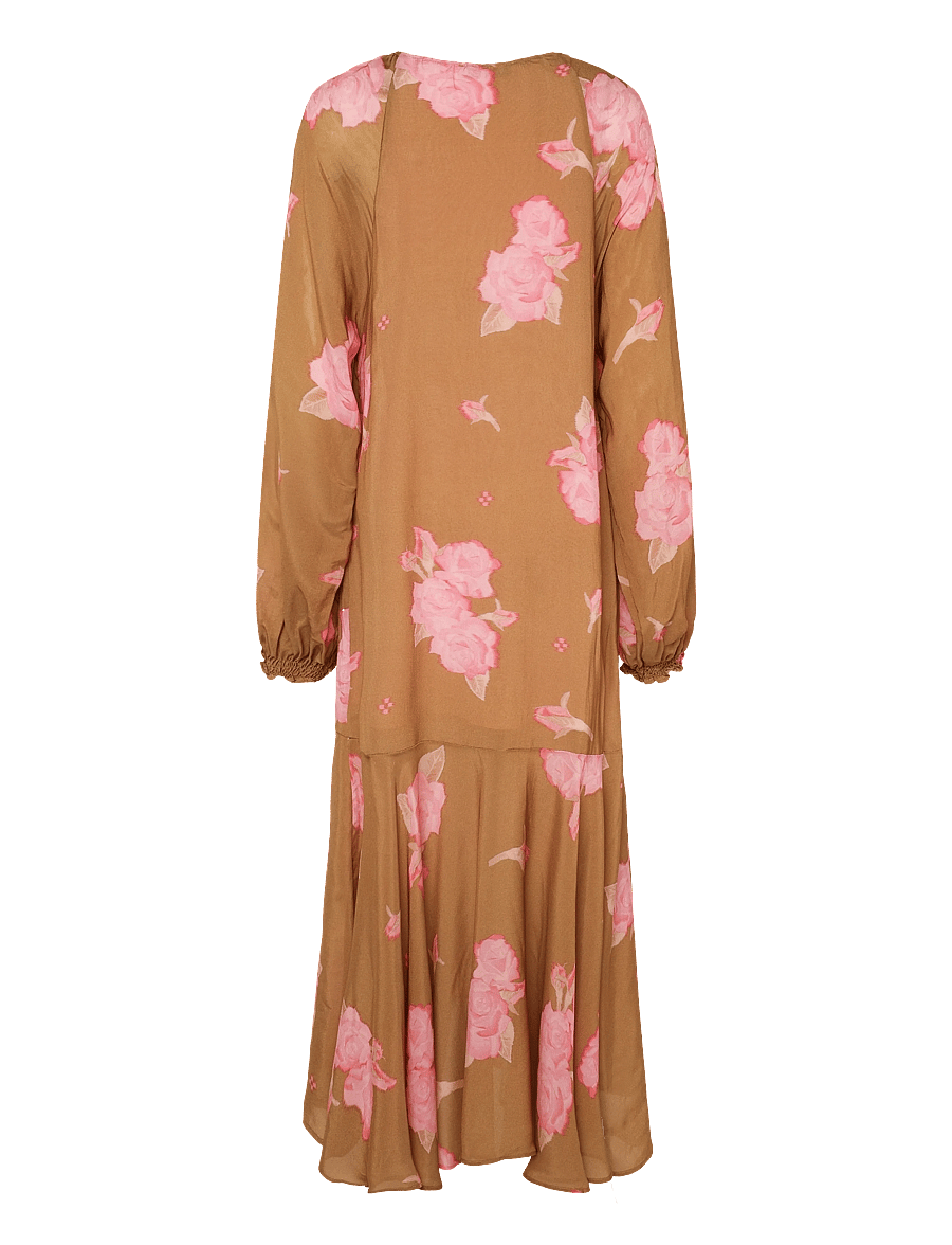 RODEBJER - Rodebjer Wyn Print - maxi kjoler - spaced rose nougat - 2