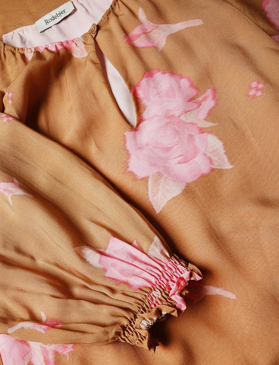 RODEBJER - Rodebjer Wyn Print - maxi kjoler - spaced rose nougat - 5