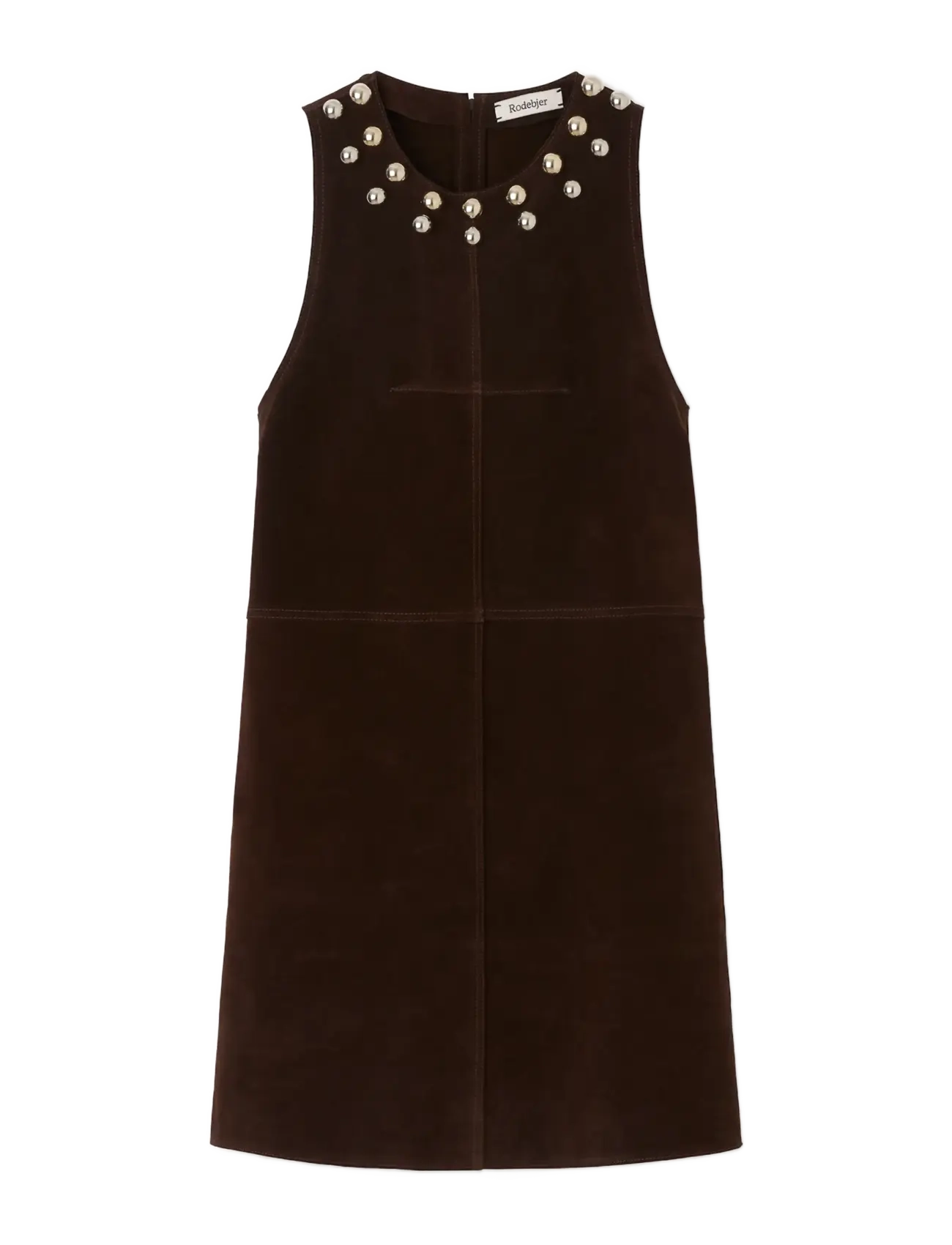 RODEBJER - Rodebjer Minji Suede - minikleidid - dark coffee - 1