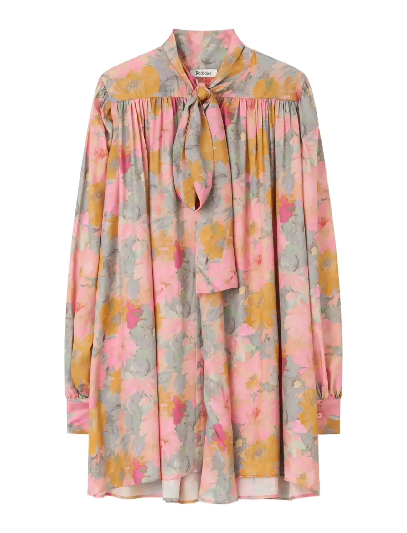 RODEBJER Rodebjer Nayou Floral Shine - Popular brands - PAINT PINK/SAFFRON / pink/rose