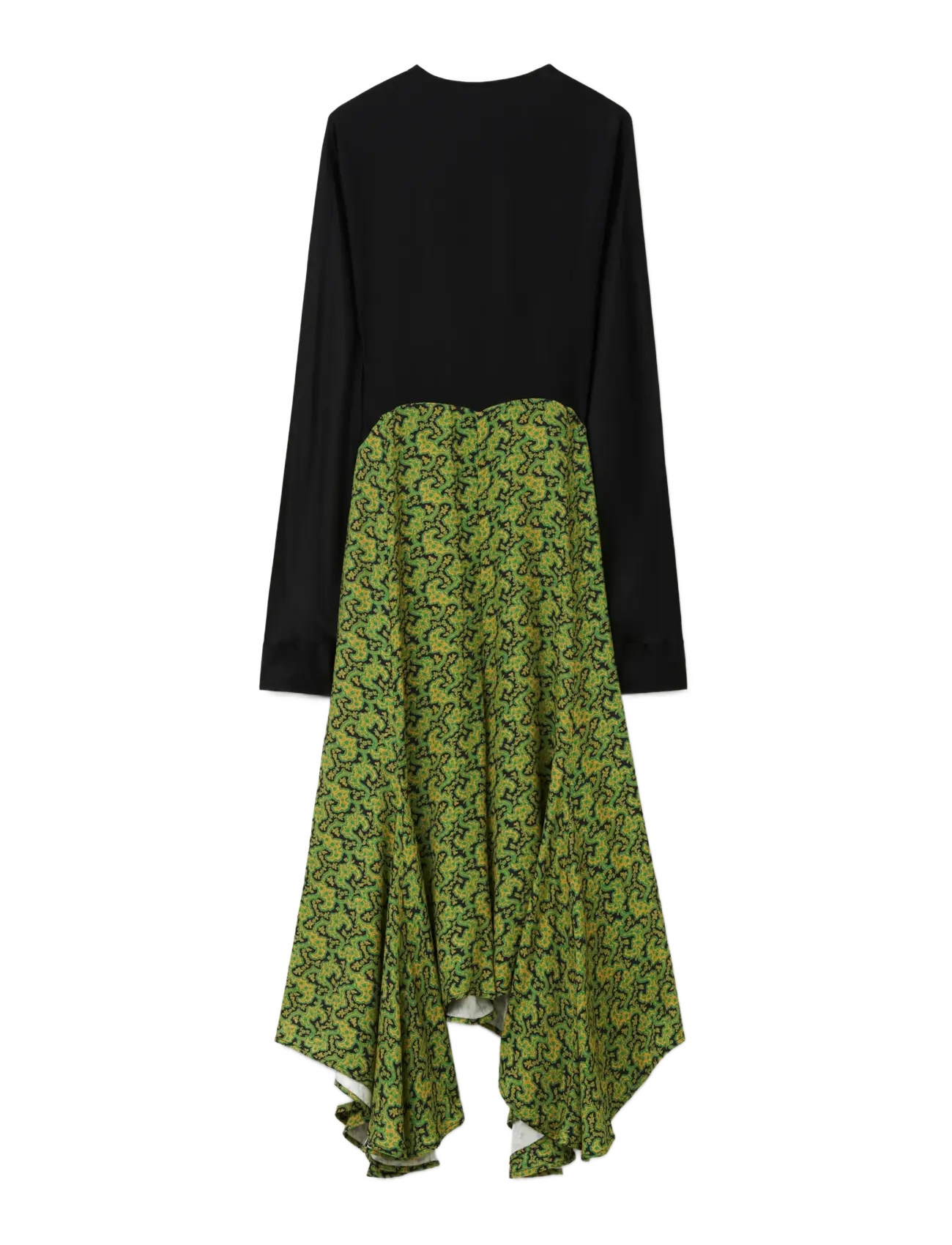 RODEBJER Rodebjer Maryellen Viscose Prt - Midi kjoler - BRANCHES PAISLEY GREEN / green