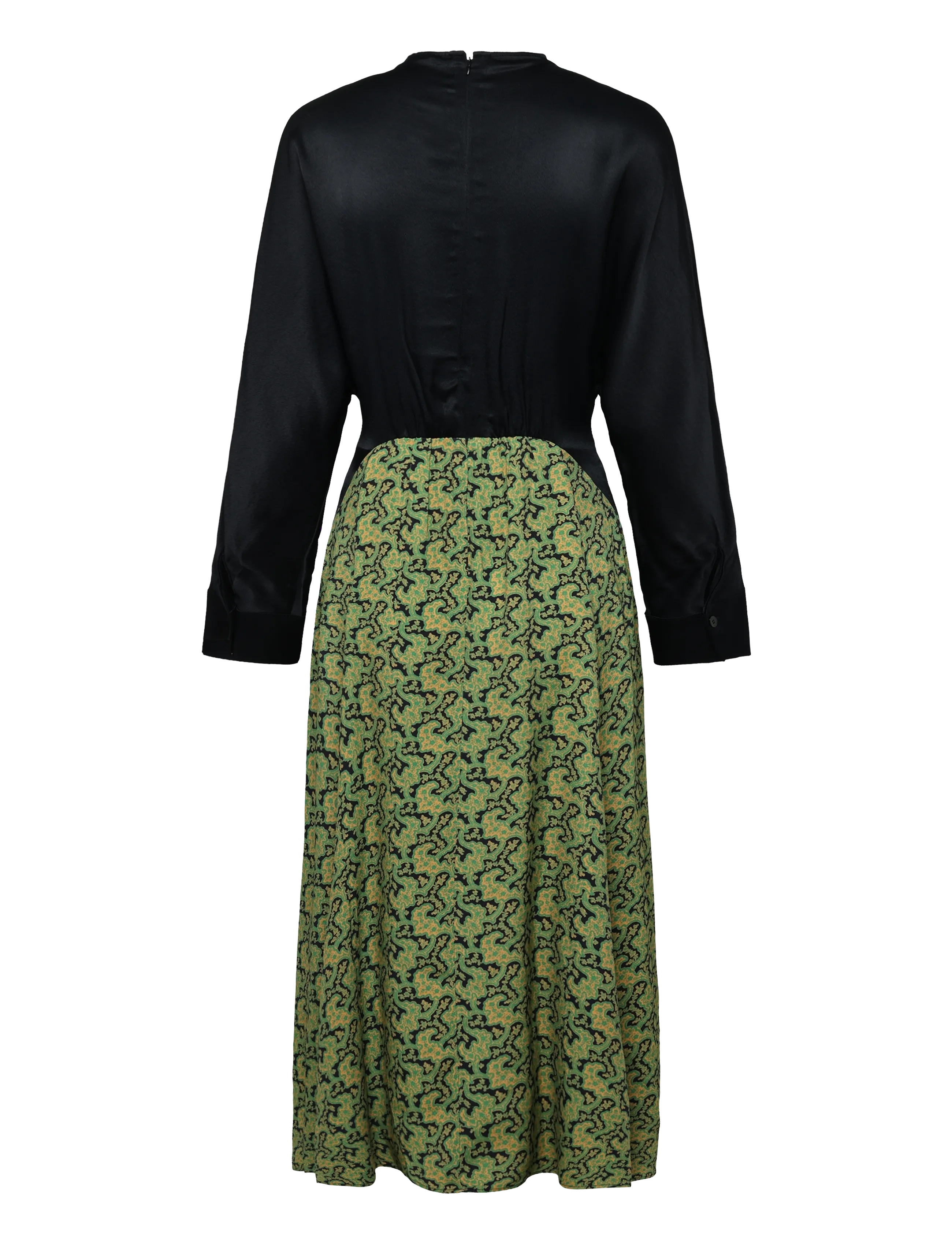 RODEBJER - Rodebjer Maryellen Viscose Prt - midikleider - branches paisley green - 2