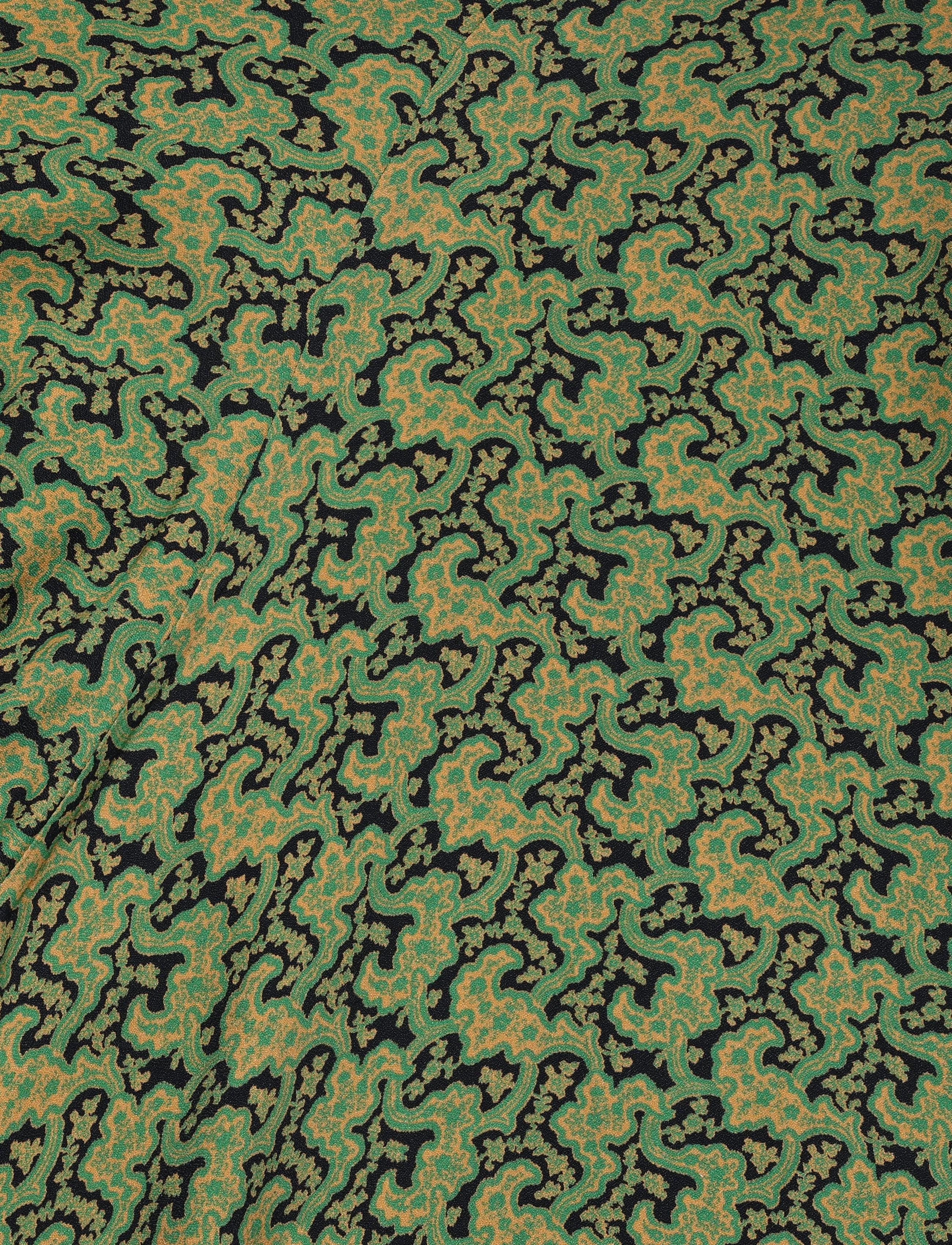 RODEBJER - Rodebjer Maryellen Viscose Prt - midikleider - branches paisley green - 5