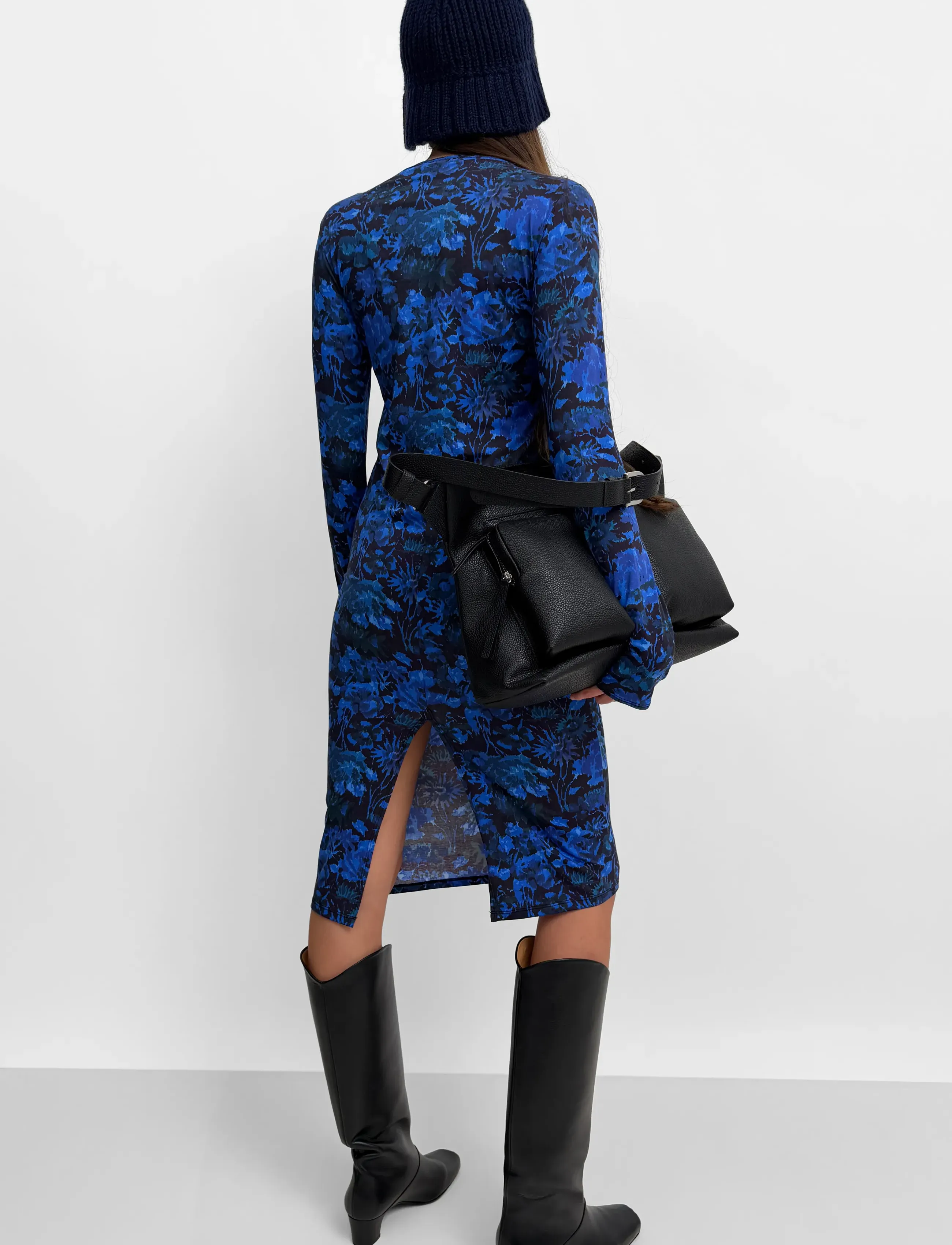 RODEBJER - Rodebjer Karlai Dress Prt - midikleider - mystic garden blue - 2