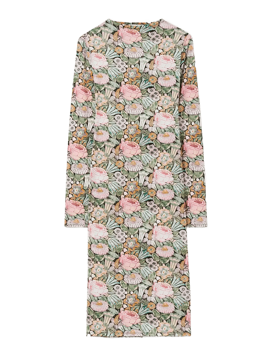 RODEBJER - Rodebjer Karlai Dress Prt - midikleider - opulent rose paper - 1