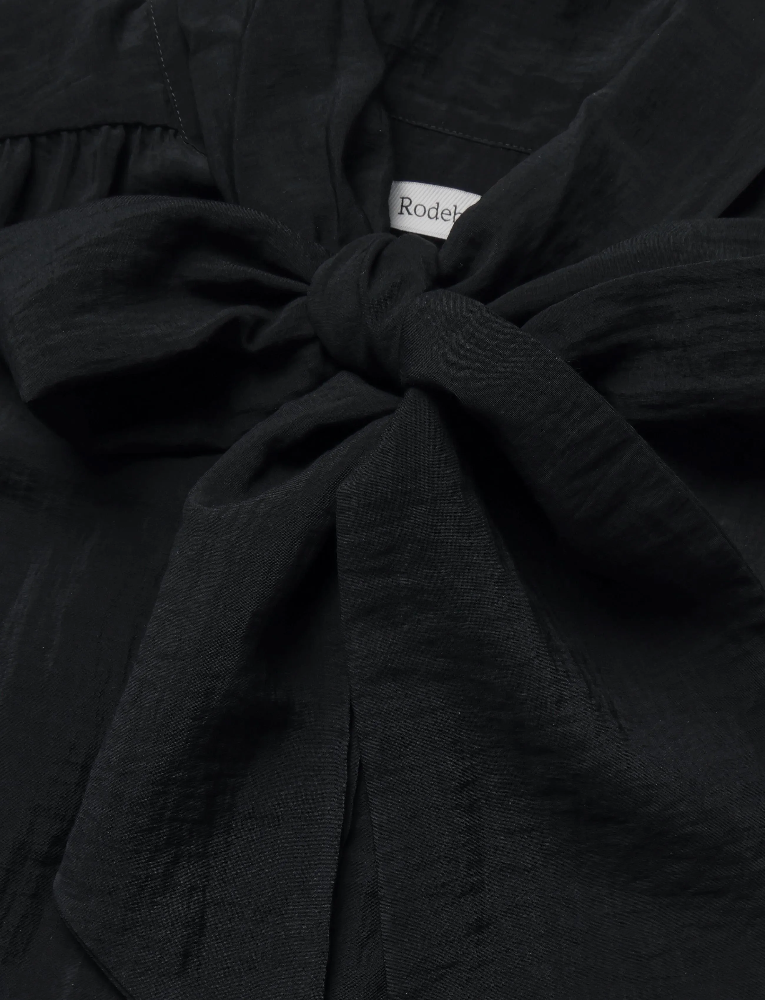 RODEBJER - Rodebjer Adela Airy Solid - black - 2